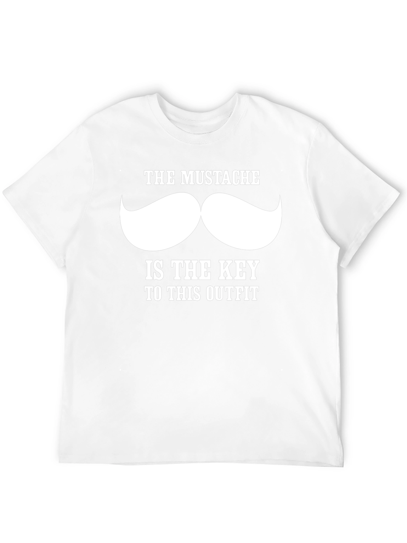 The Mustache is The Key T-Shirt