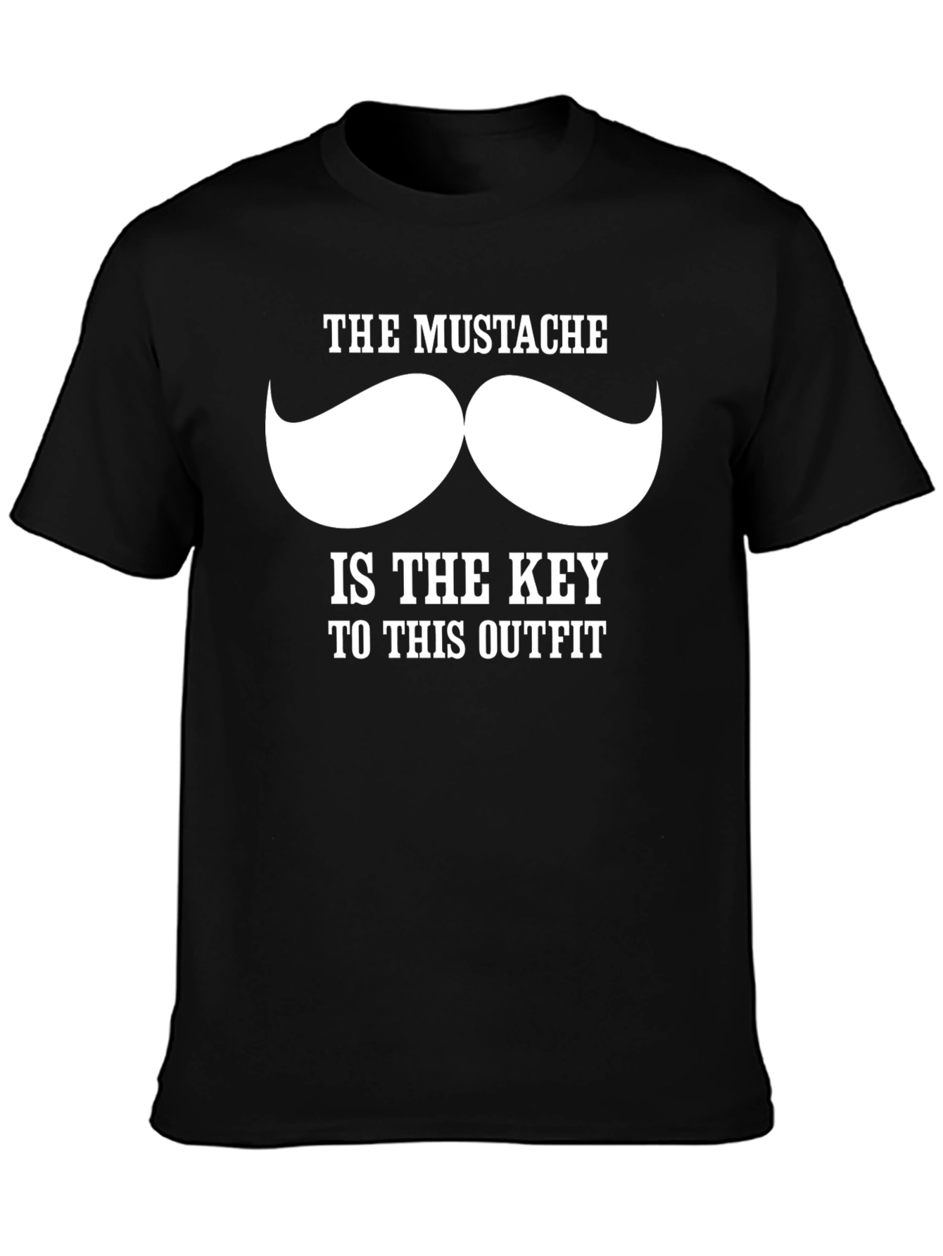 The Mustache is The Key T-Shirt
