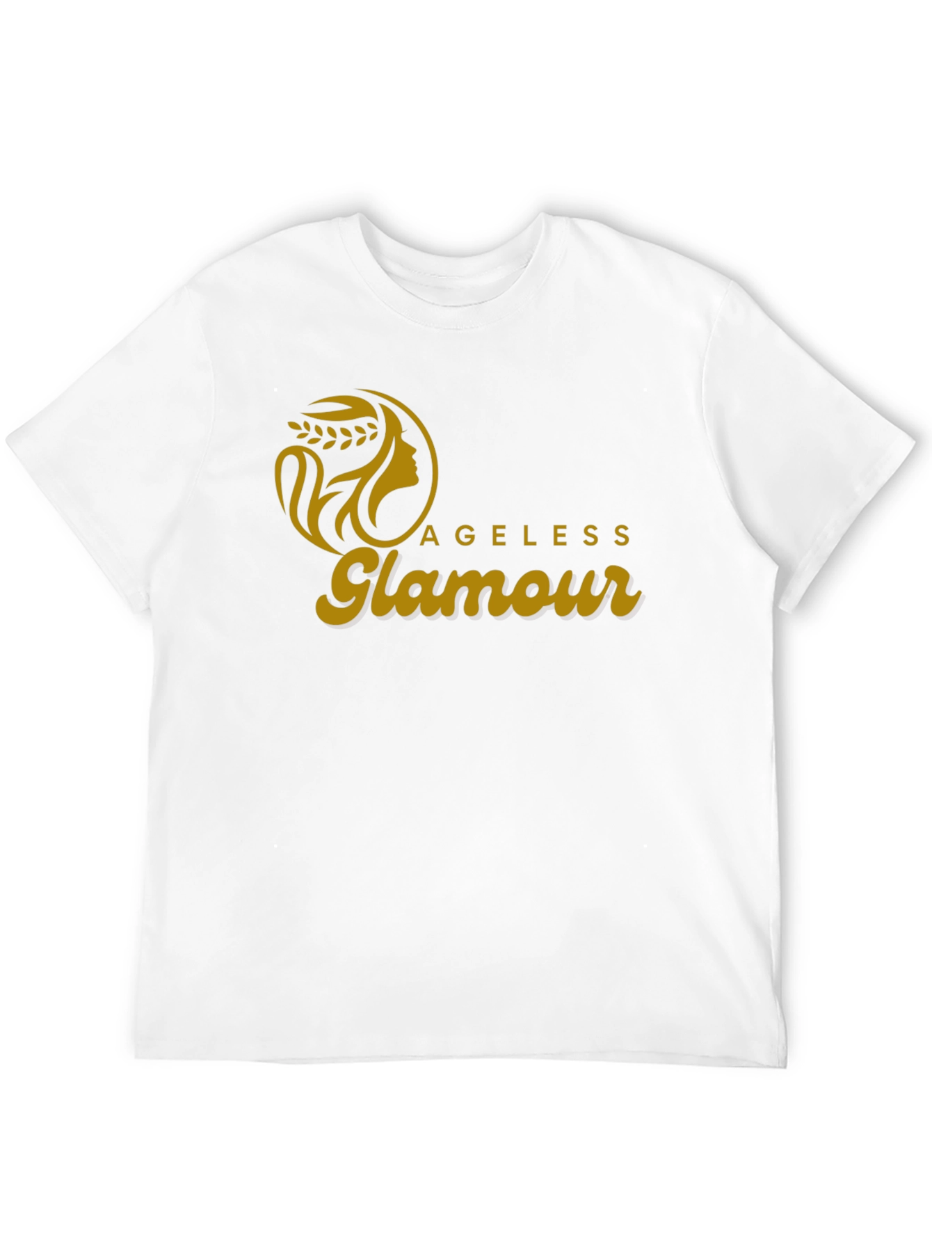 Ageless Glamour Graphic Tee - Stylish Unisex Shirt