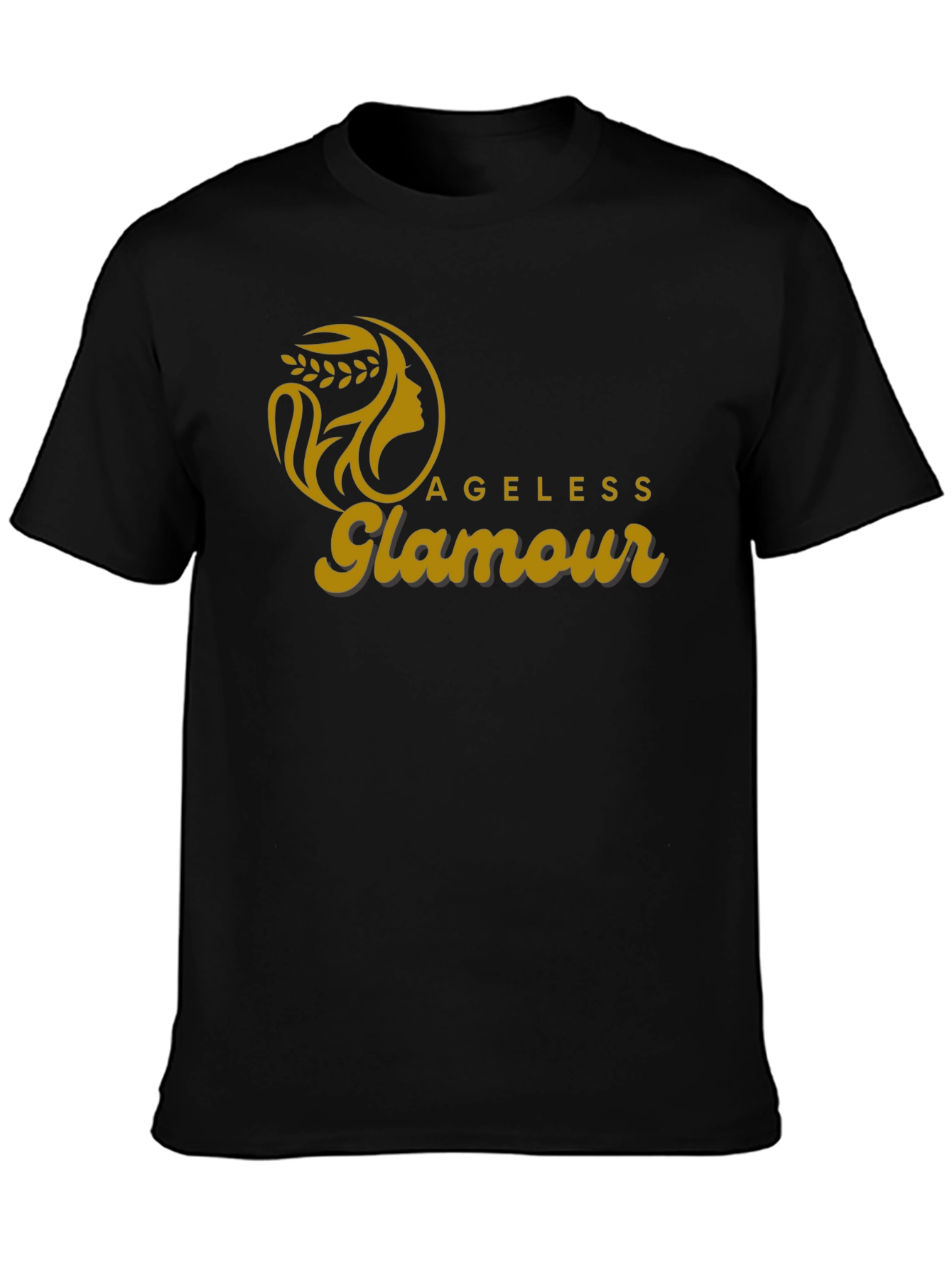 Ageless Glamour Graphic Tee - Stylish Unisex Shirt