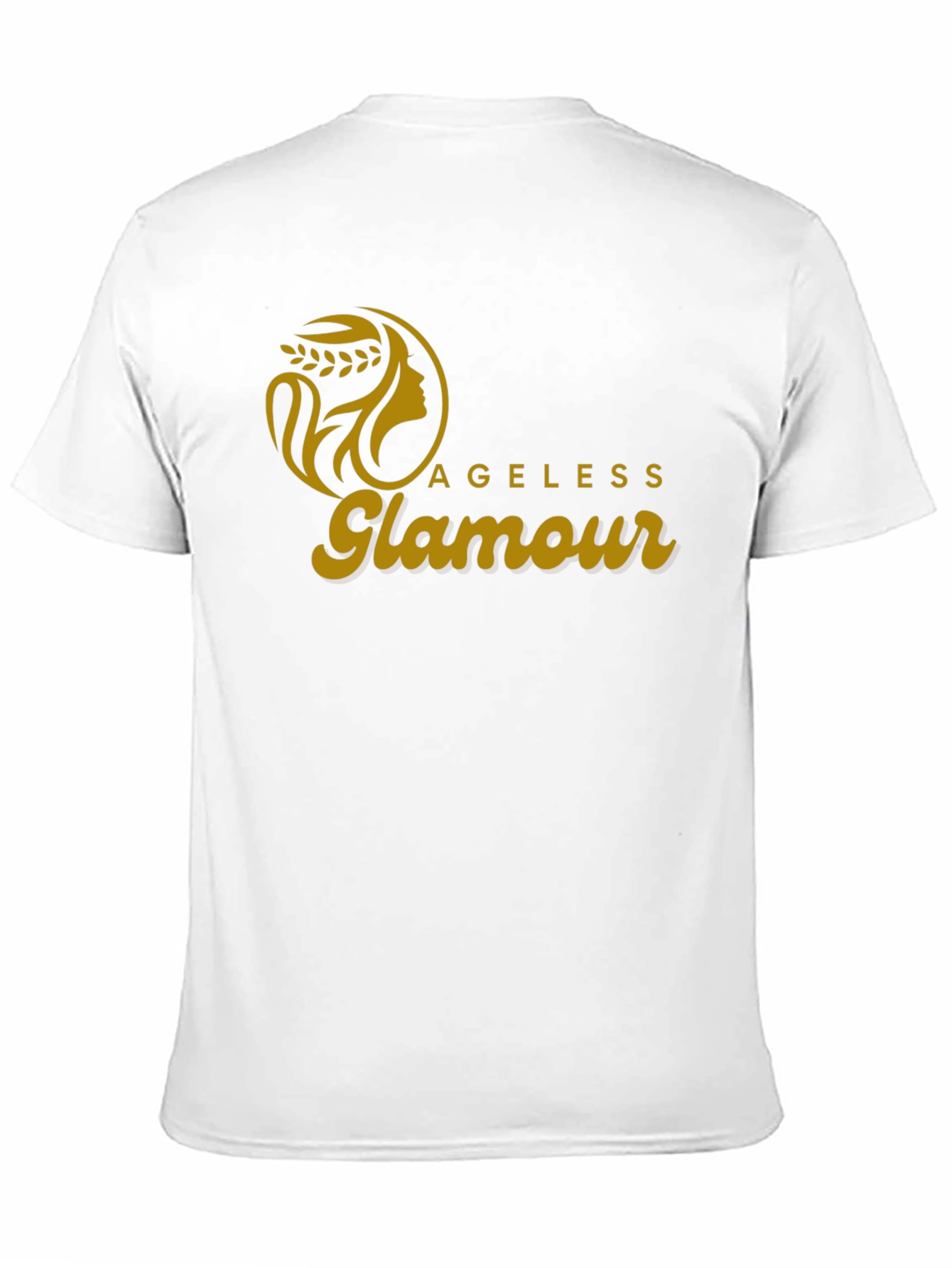 Ageless Glamour Graphic Tee - Stylish Unisex Shirt