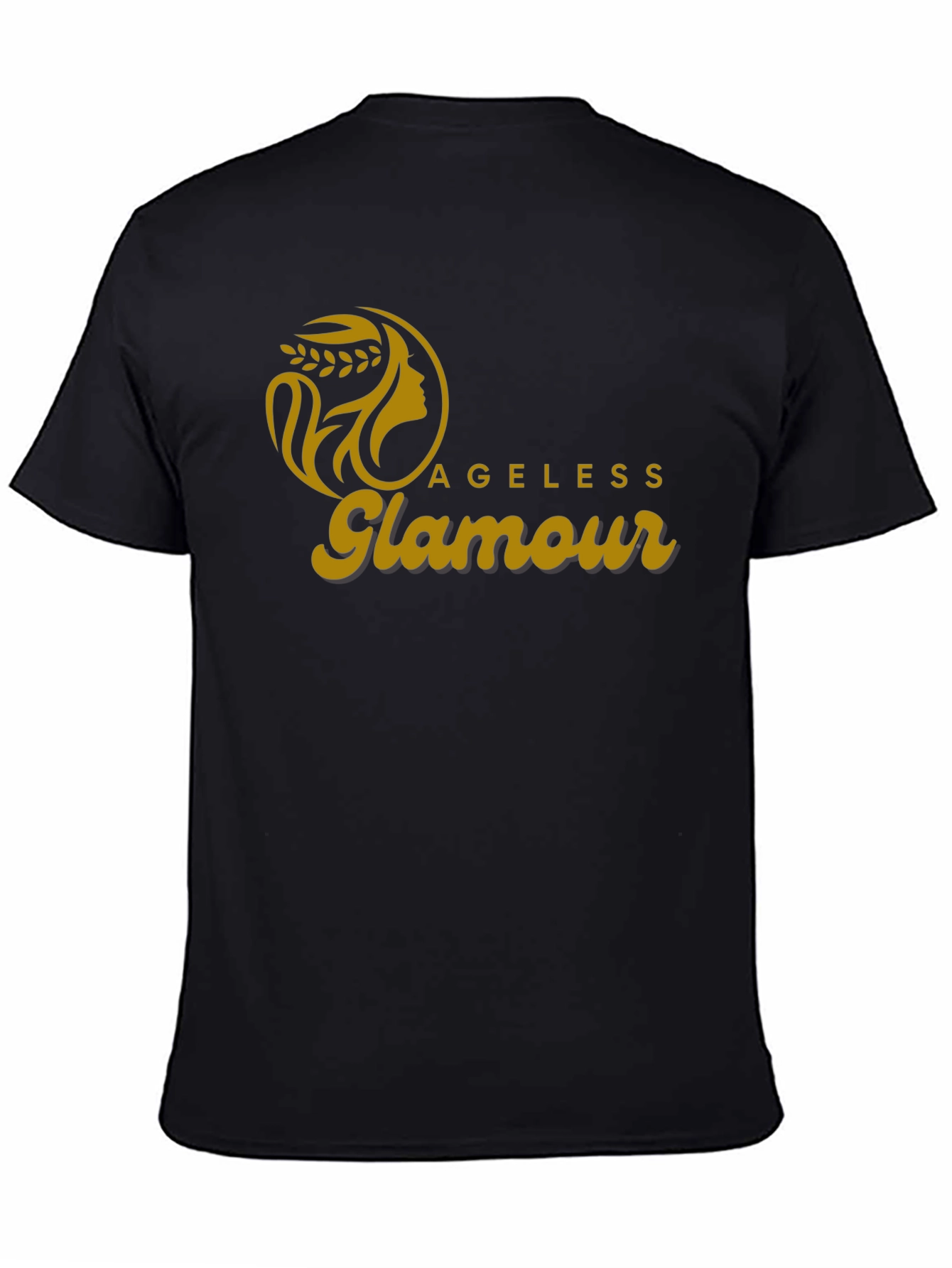 Ageless Glamour Graphic Tee - Stylish Unisex Shirt