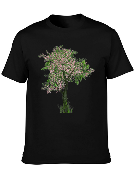 Blossom Tree Black T-Shirt