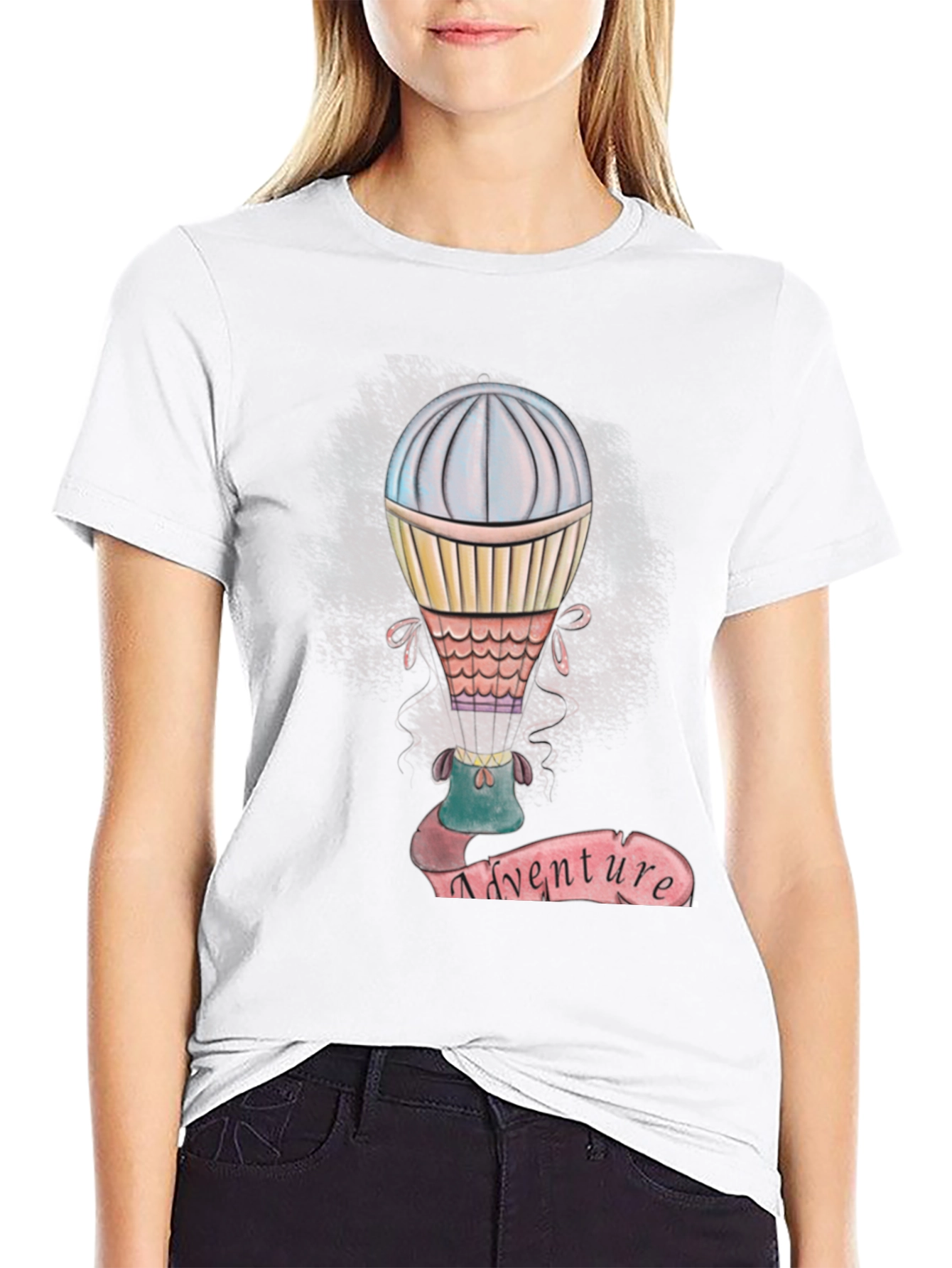 Adventure Hot Air Balloon Graphic Tee