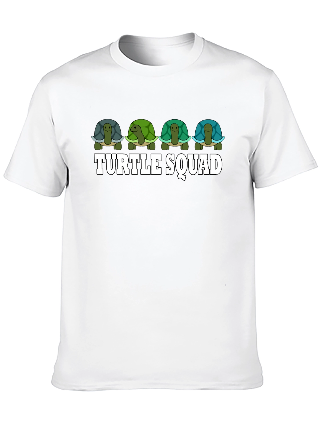 Turtle Squad Graphic Tee - Funny Animal T-Shirt