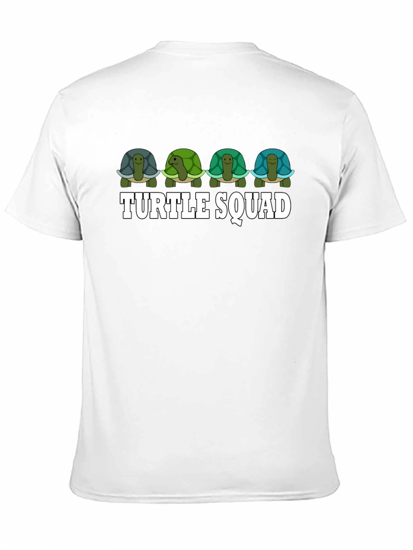 Turtle Squad Graphic Tee - Funny Animal T-Shirt