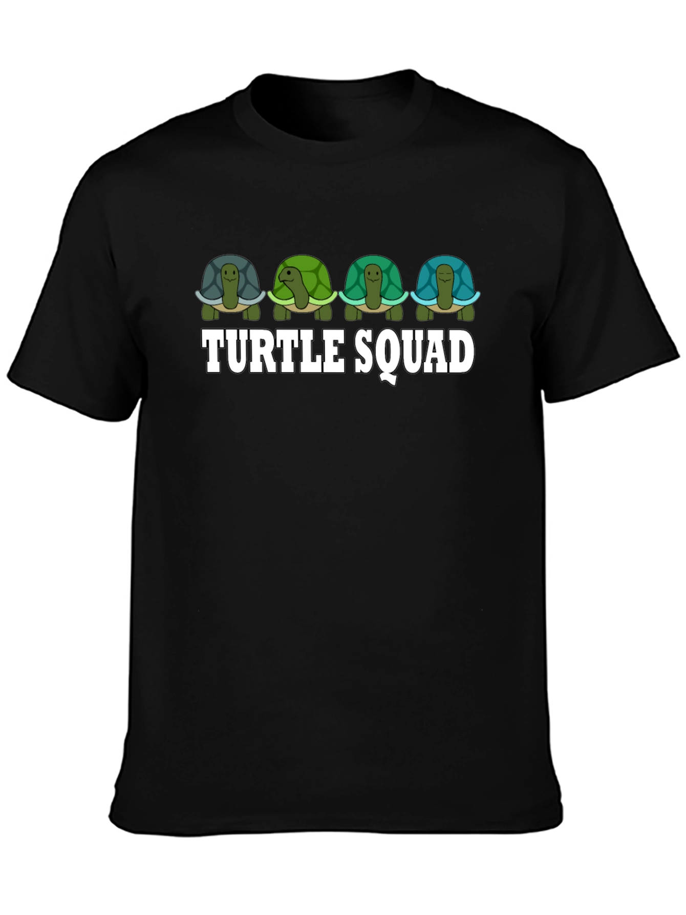 Turtle Squad Graphic Tee - Funny Animal T-Shirt