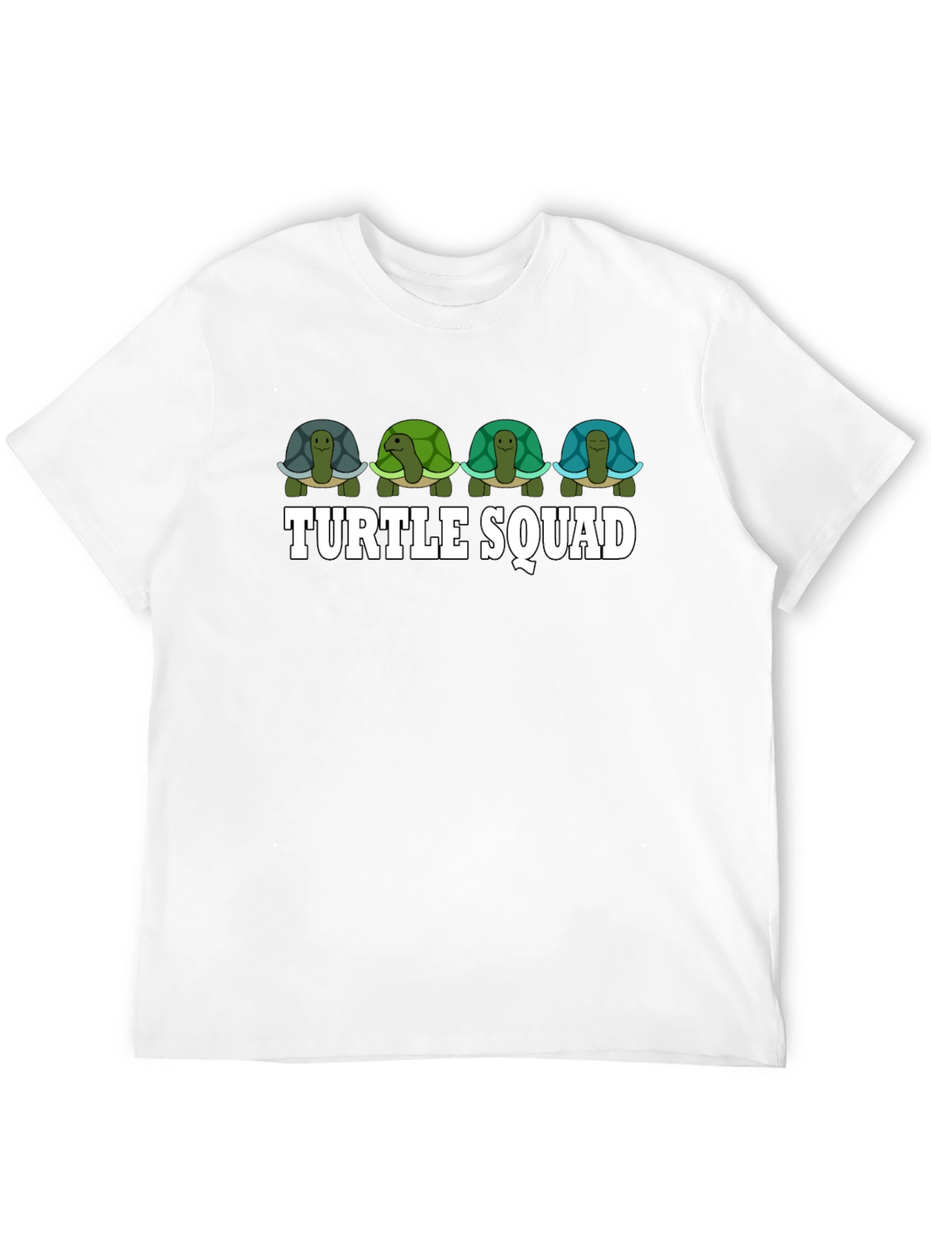 Turtle Squad Graphic Tee - Funny Animal T-Shirt