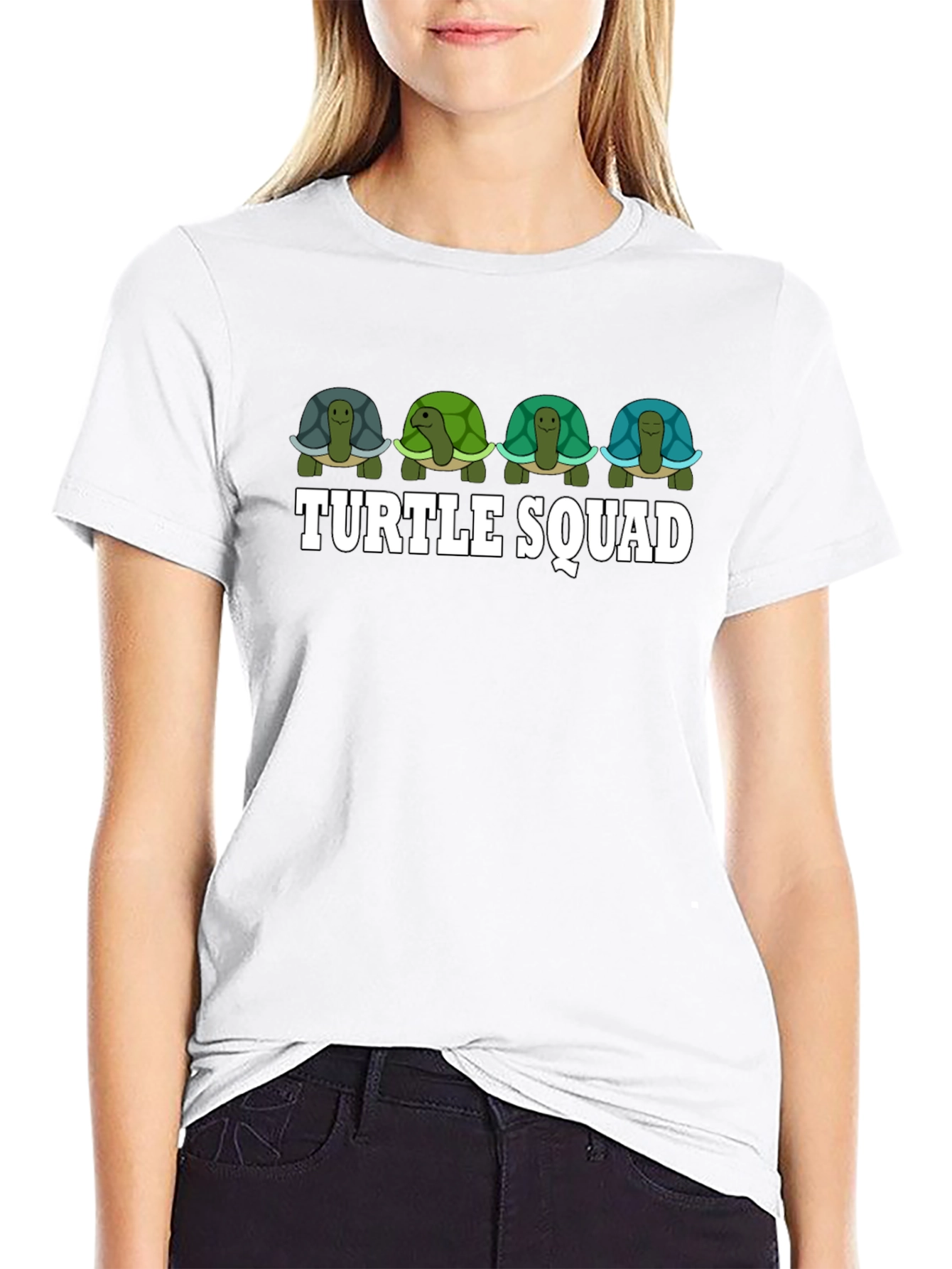 Turtle Squad Graphic Tee - Funny Animal T-Shirt