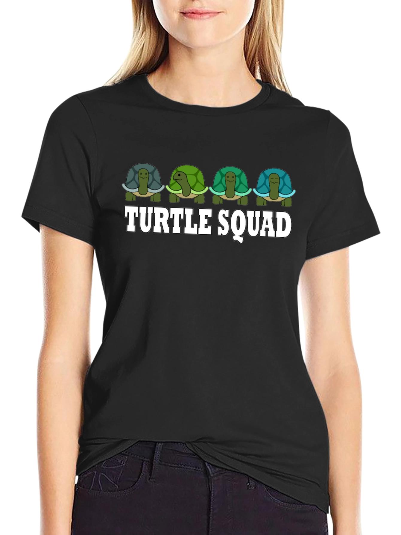 Turtle Squad Graphic Tee - Funny Animal T-Shirt