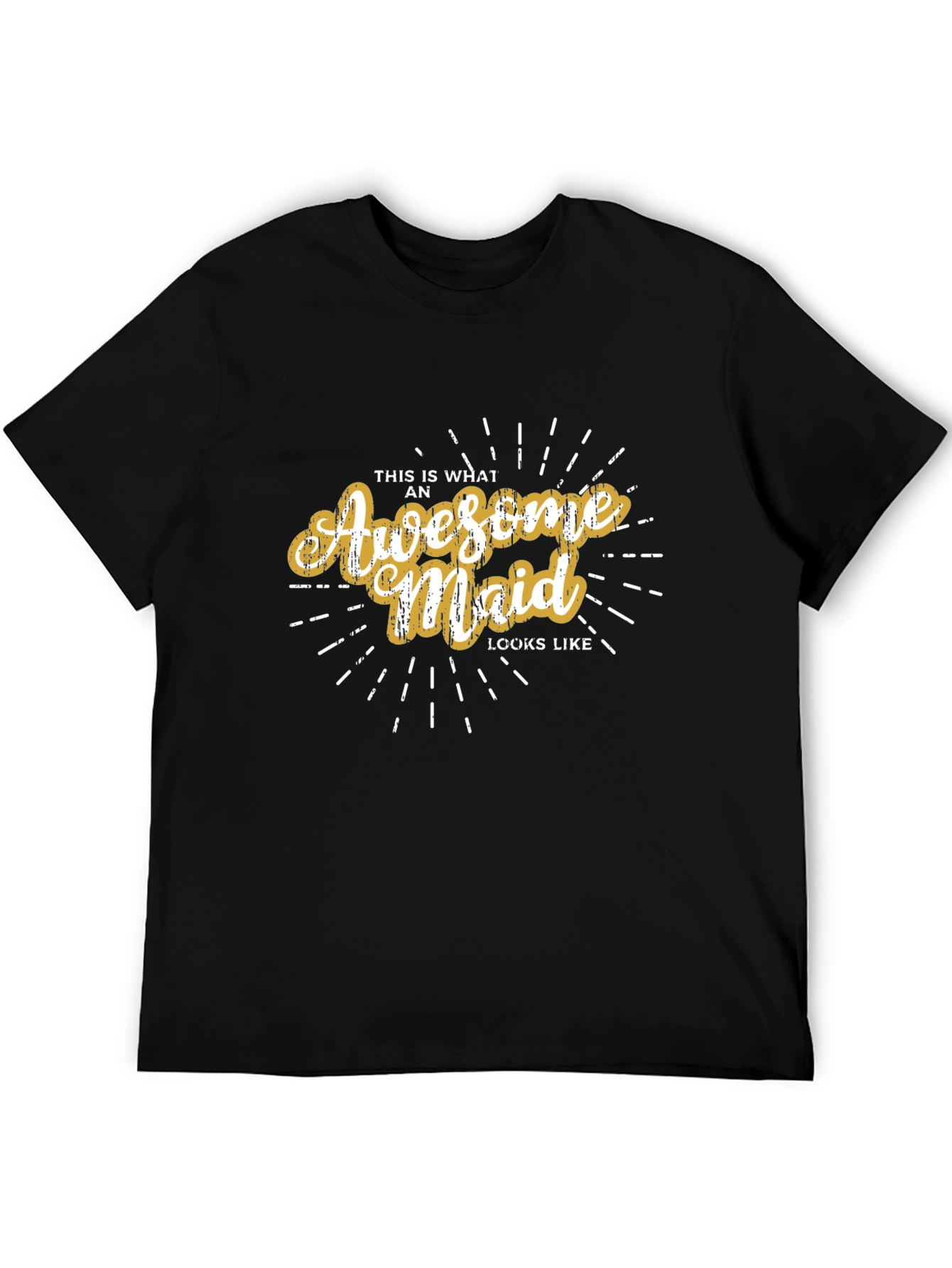Awesome Maid Graphic T-Shirt Fun Gift