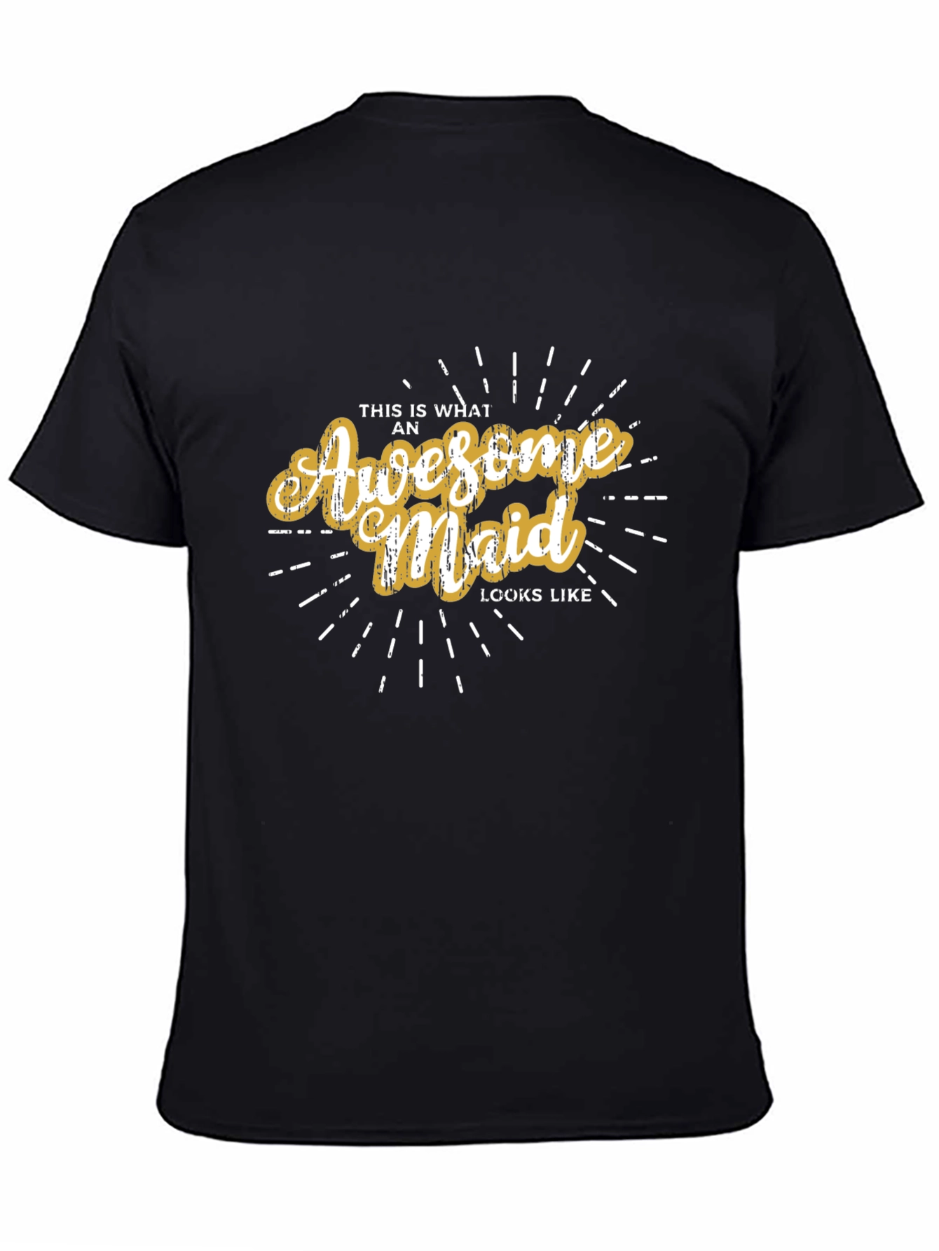 Awesome Maid Graphic T-Shirt Fun Gift