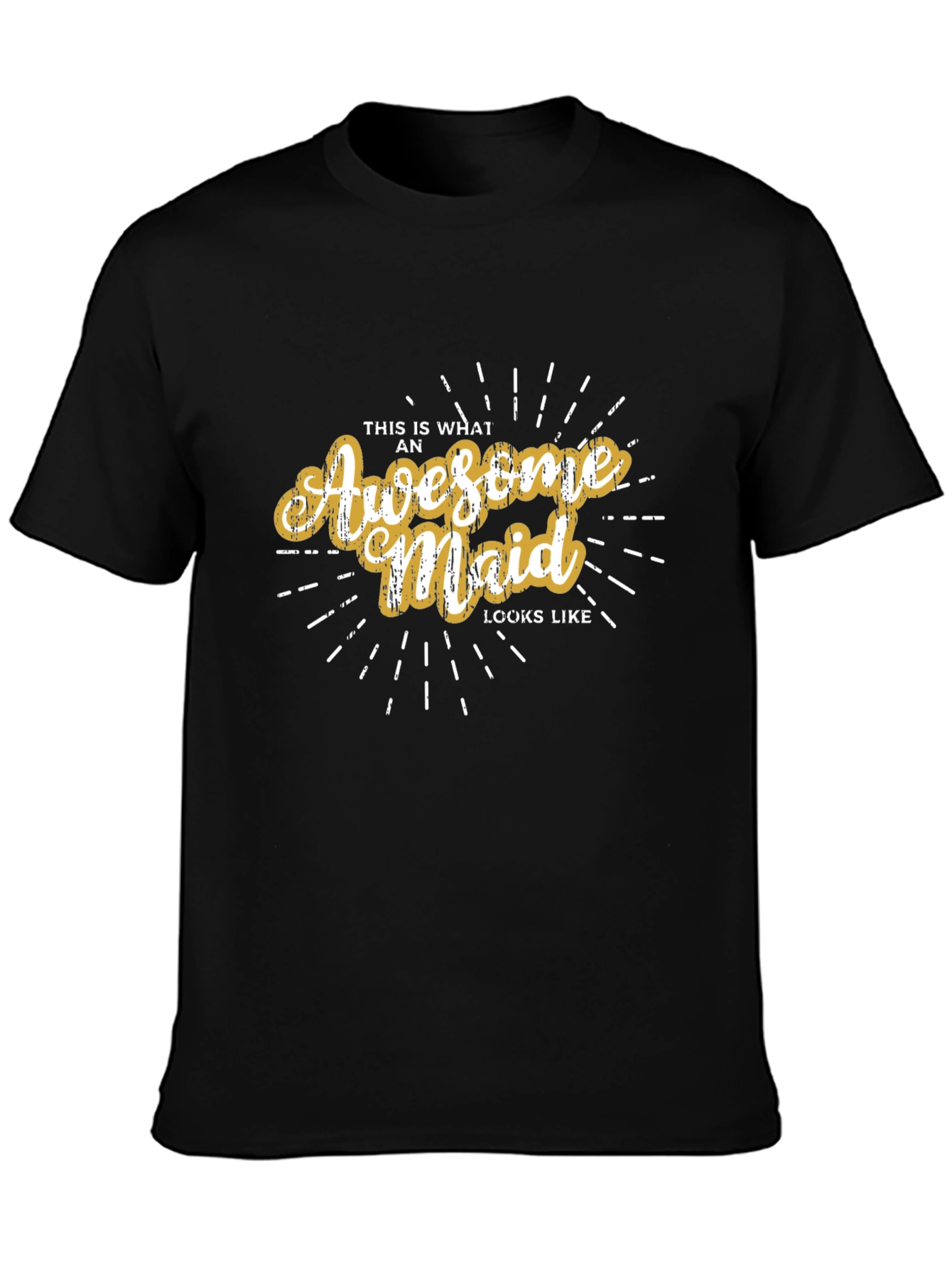 Awesome Maid Graphic T-Shirt Fun Gift