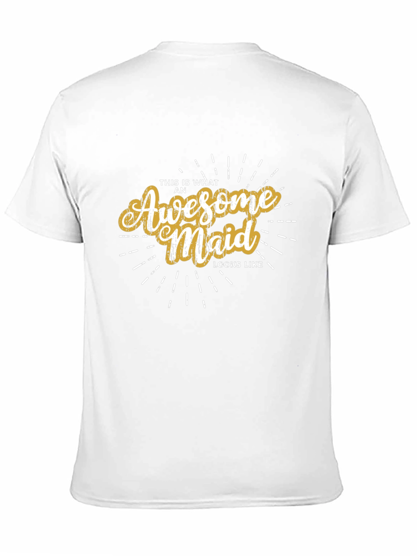 Awesome Maid Graphic T-Shirt Fun Gift