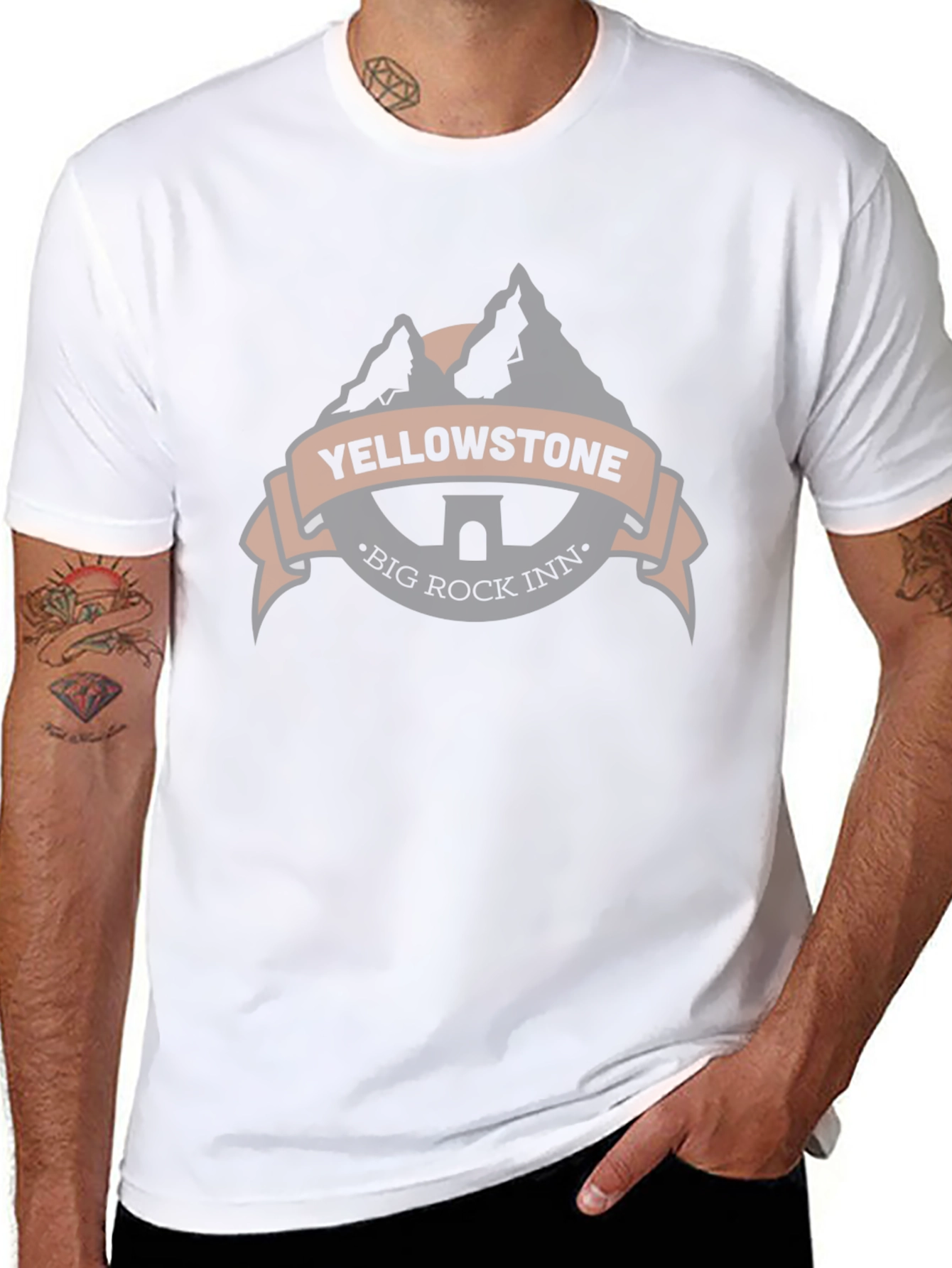 Yellowstone Big Rock Inn Black T-Shirt