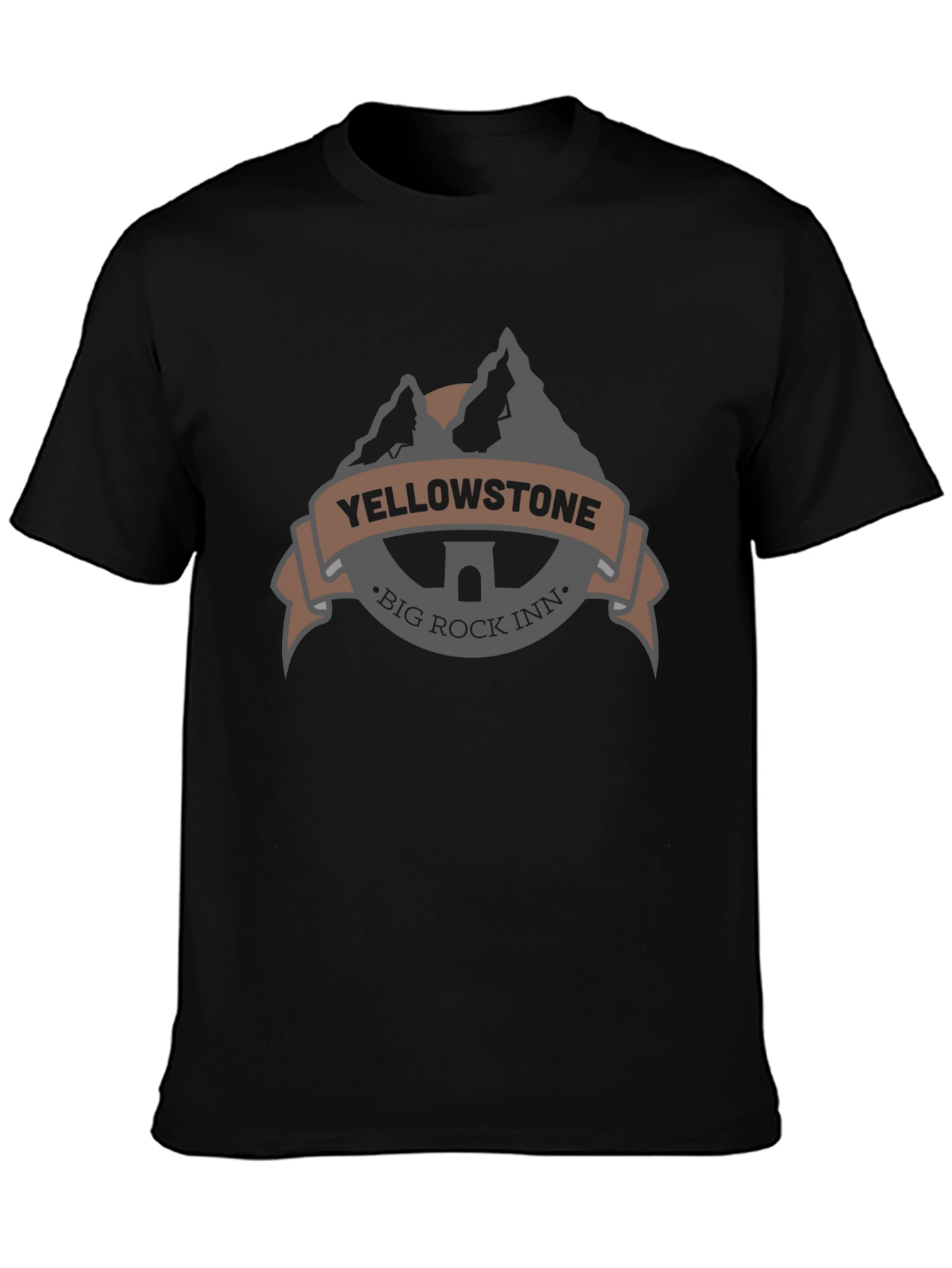 Yellowstone Big Rock Inn Black T-Shirt