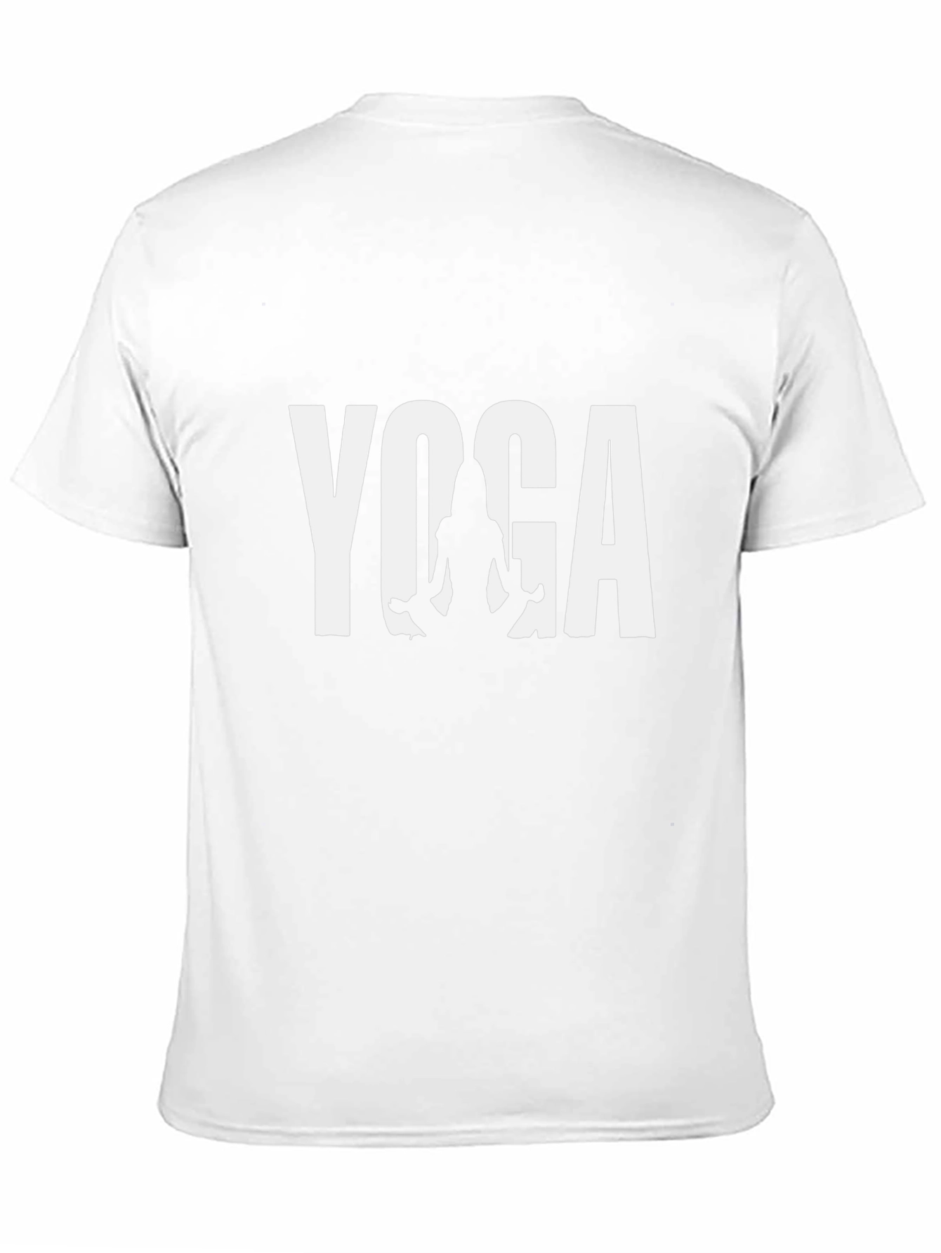 Yoga Graphic T-Shirt - Black Cotton Tee