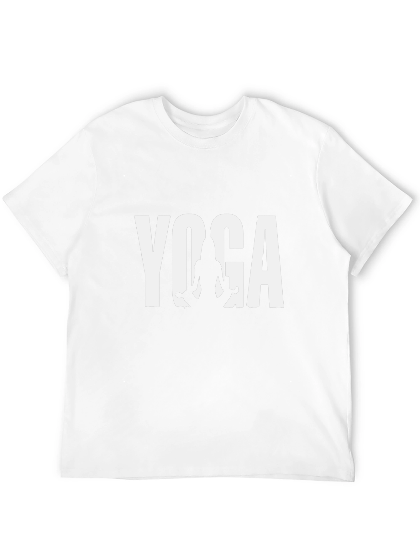 Yoga Graphic T-Shirt - Black Cotton Tee