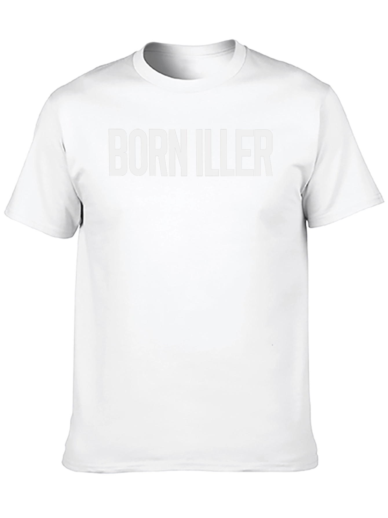 Born Iller Graphic Print Black T-Shirt