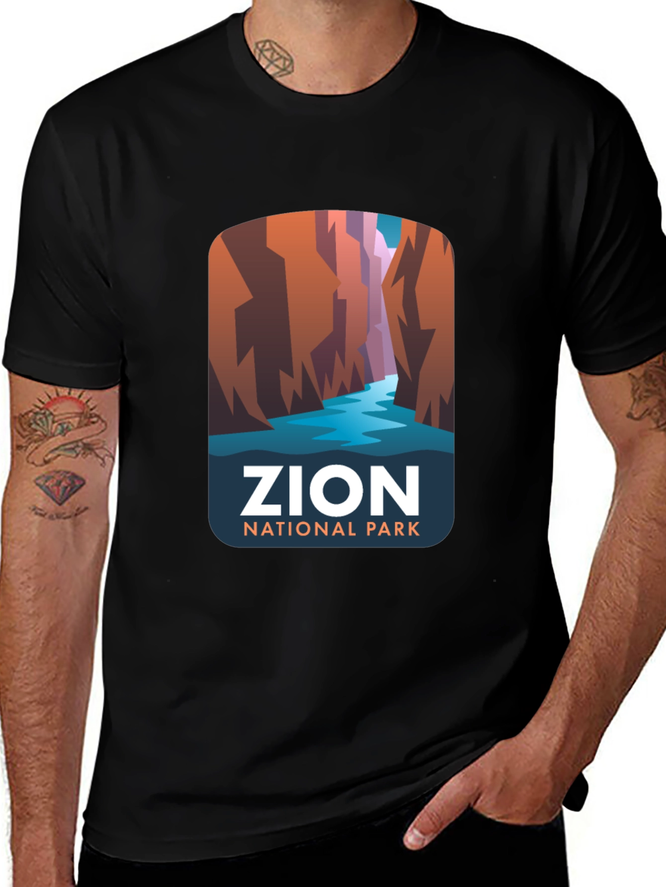 Zion National Park Graphic T-Shirt