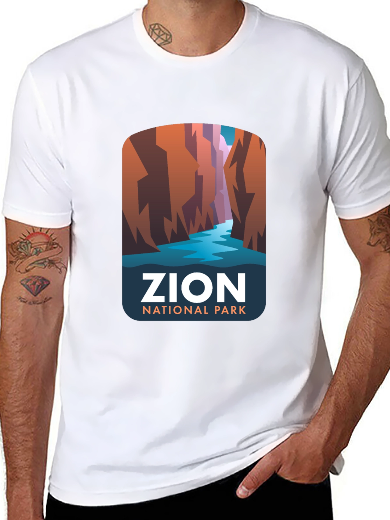 Zion National Park Graphic T-Shirt