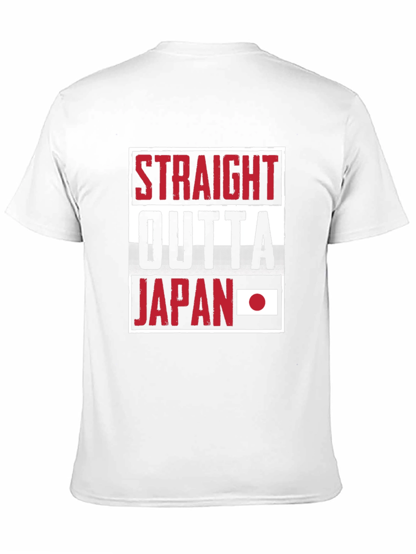 Straight Outta Japan Black T-Shirt