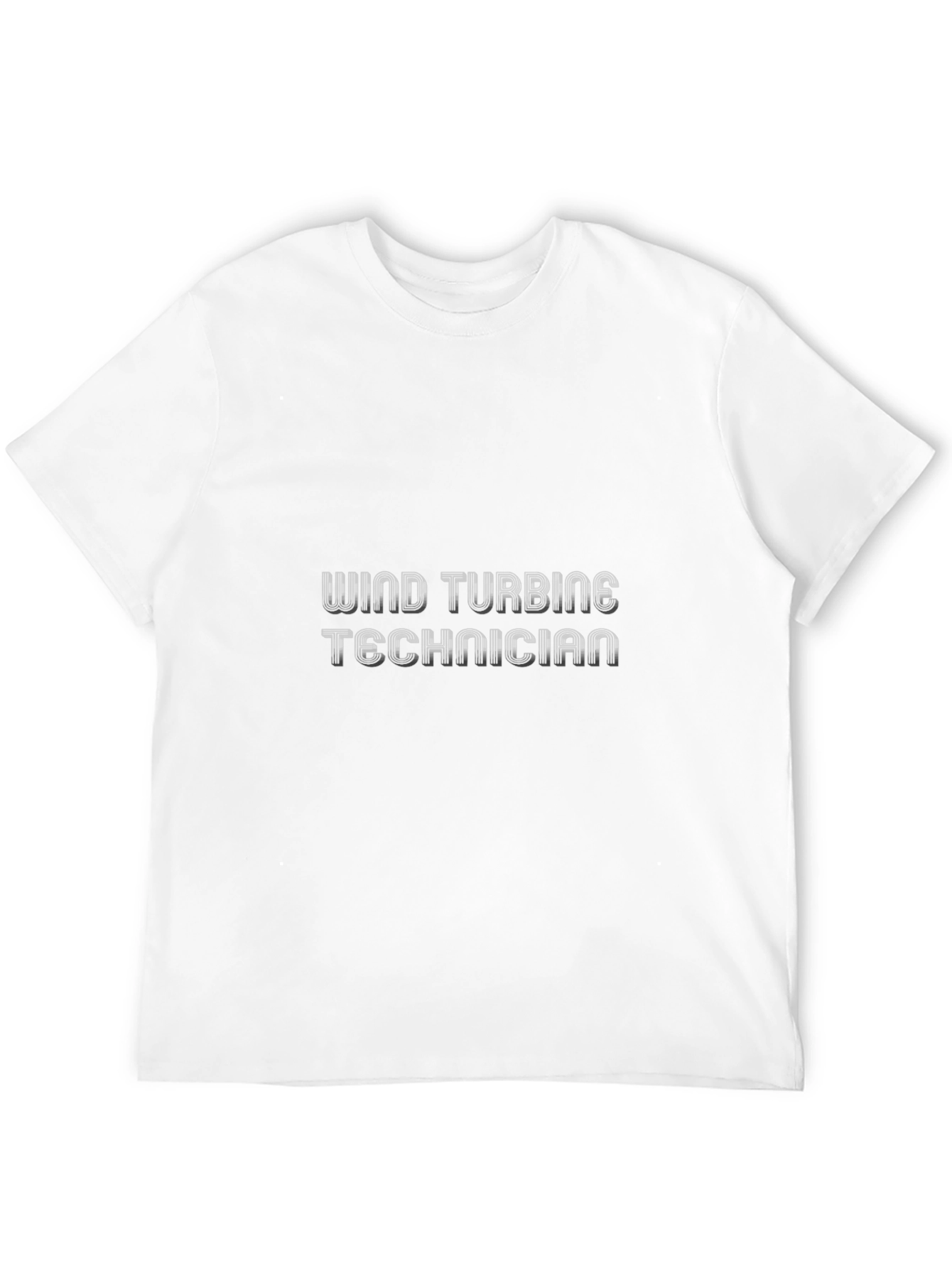 Wind Turbine Technician Black T-Shirt
