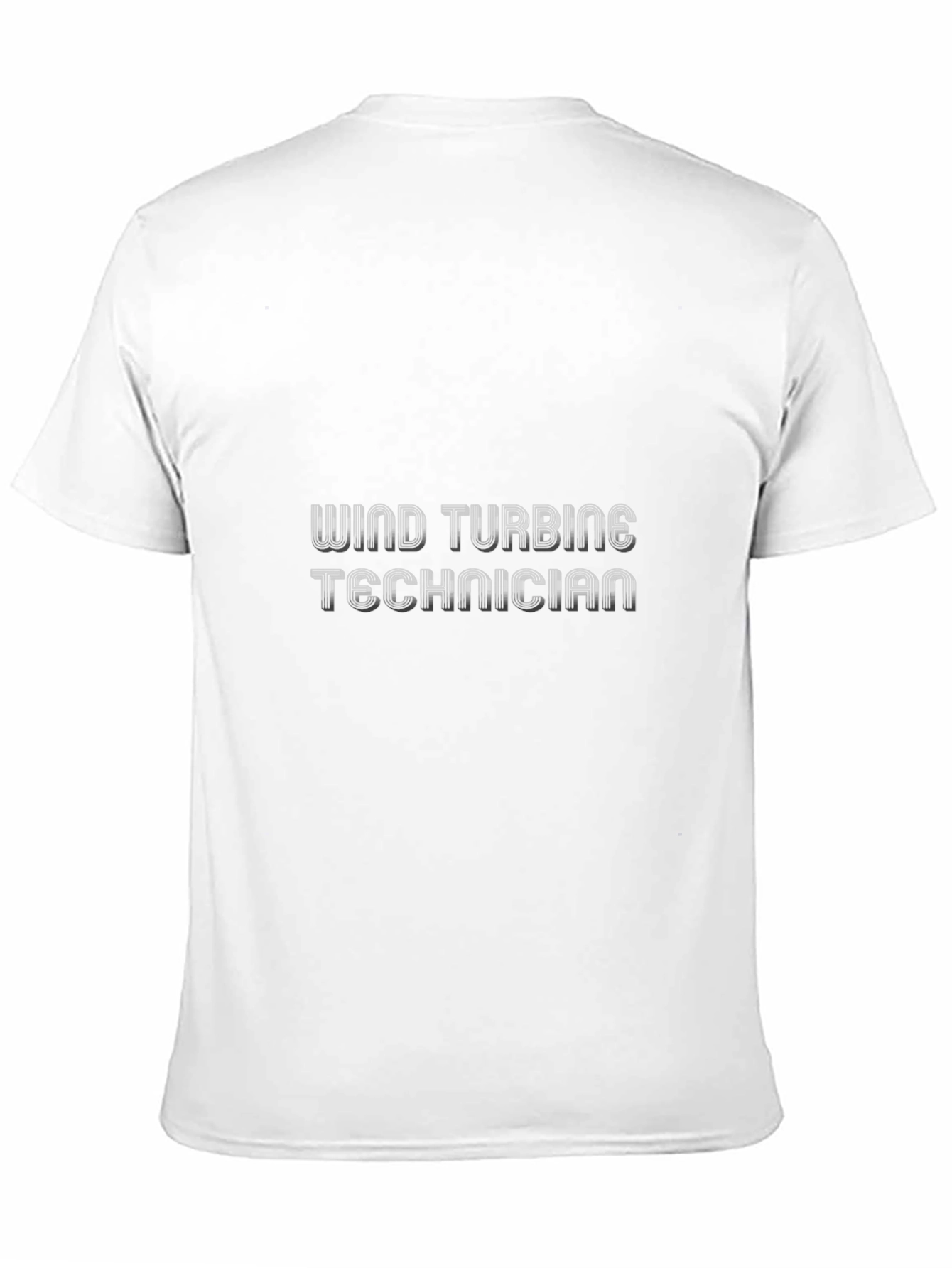 Wind Turbine Technician Black T-Shirt