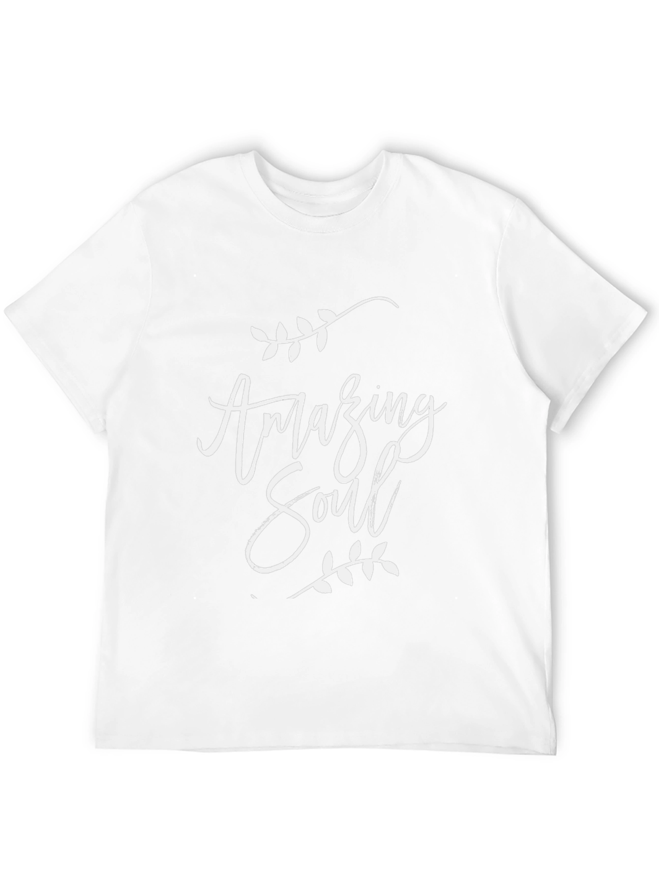 Amazing Soul Graphic Print Crew Neck T-Shirt
