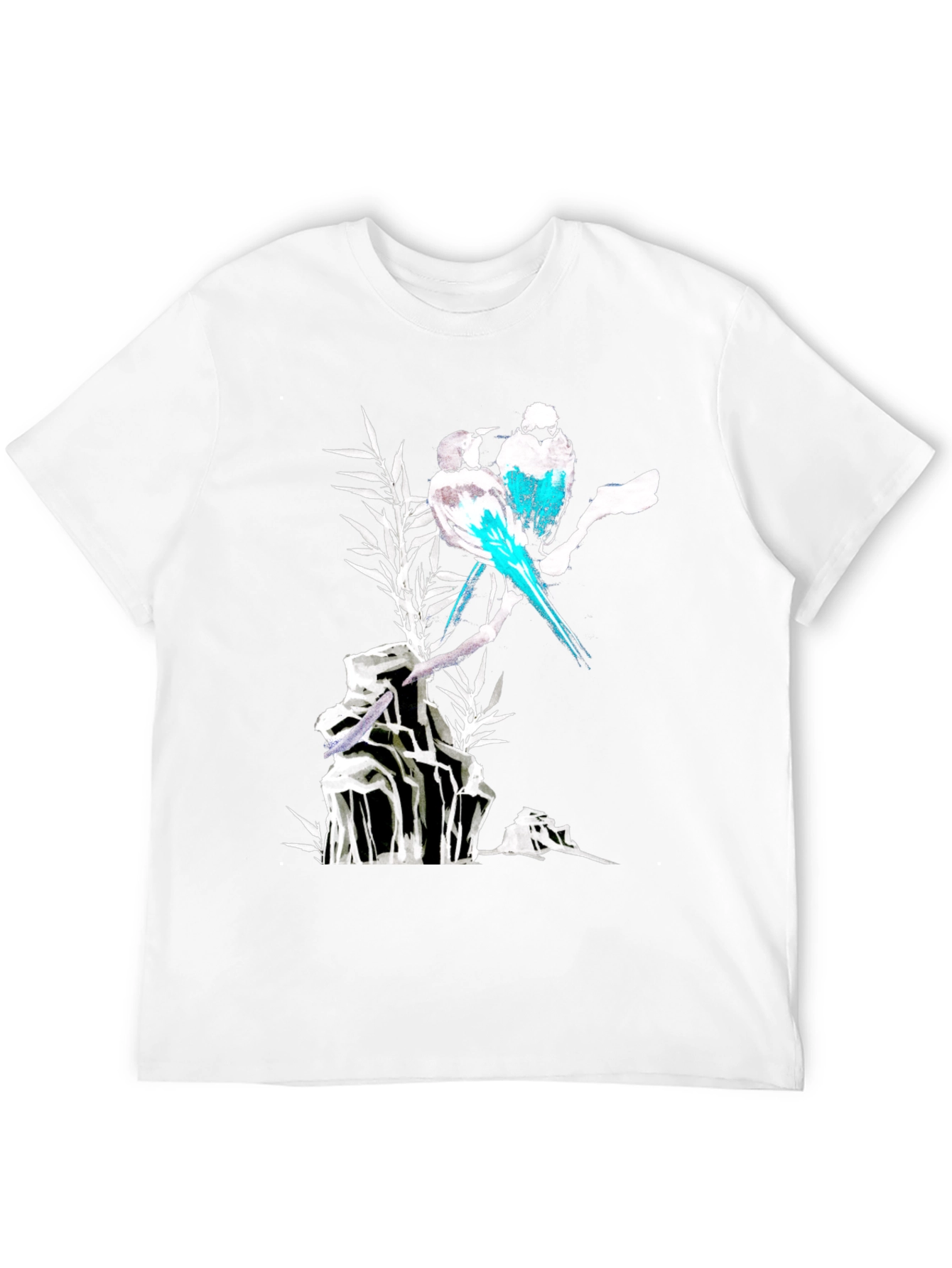 Birds on Branch Graphic T-Shirt