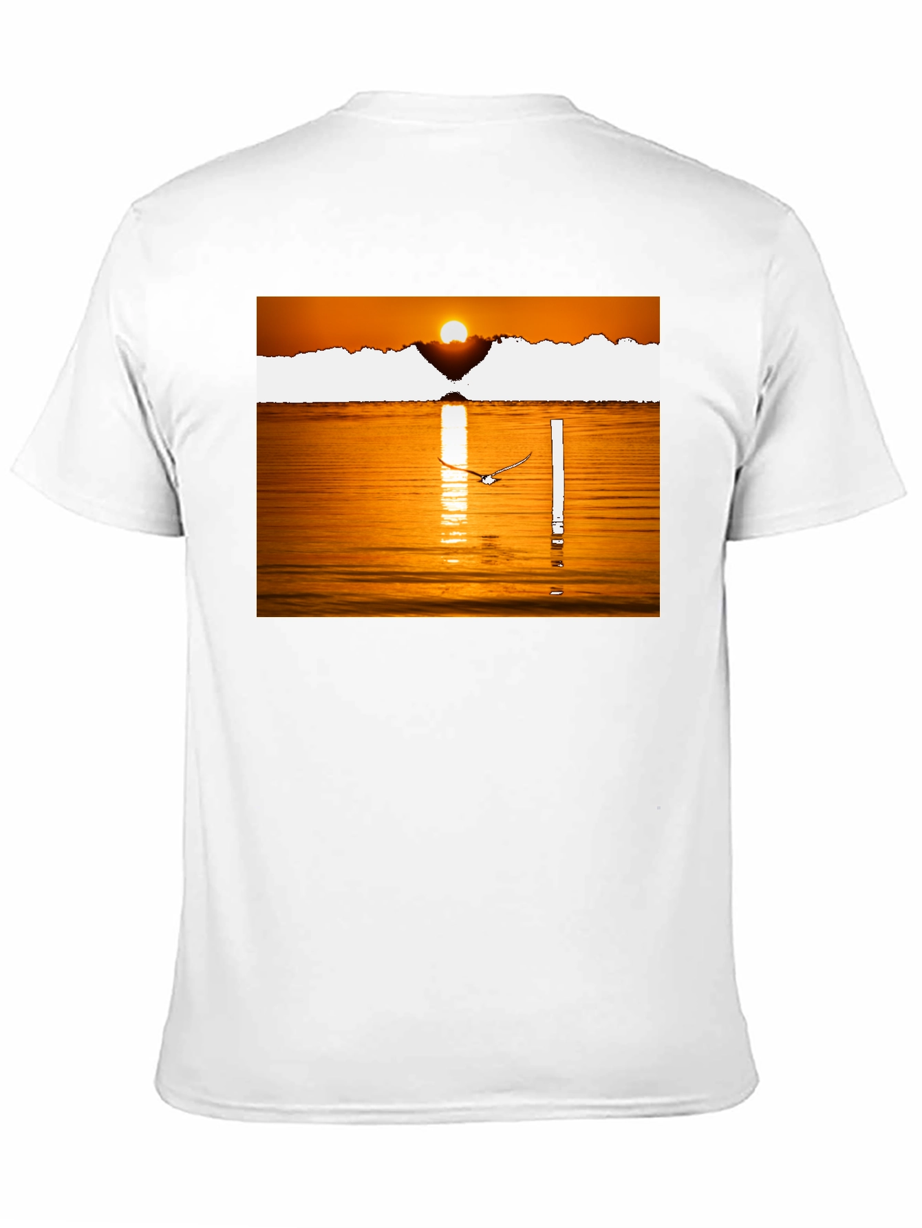 Sunset Lake Graphic Tee - Black