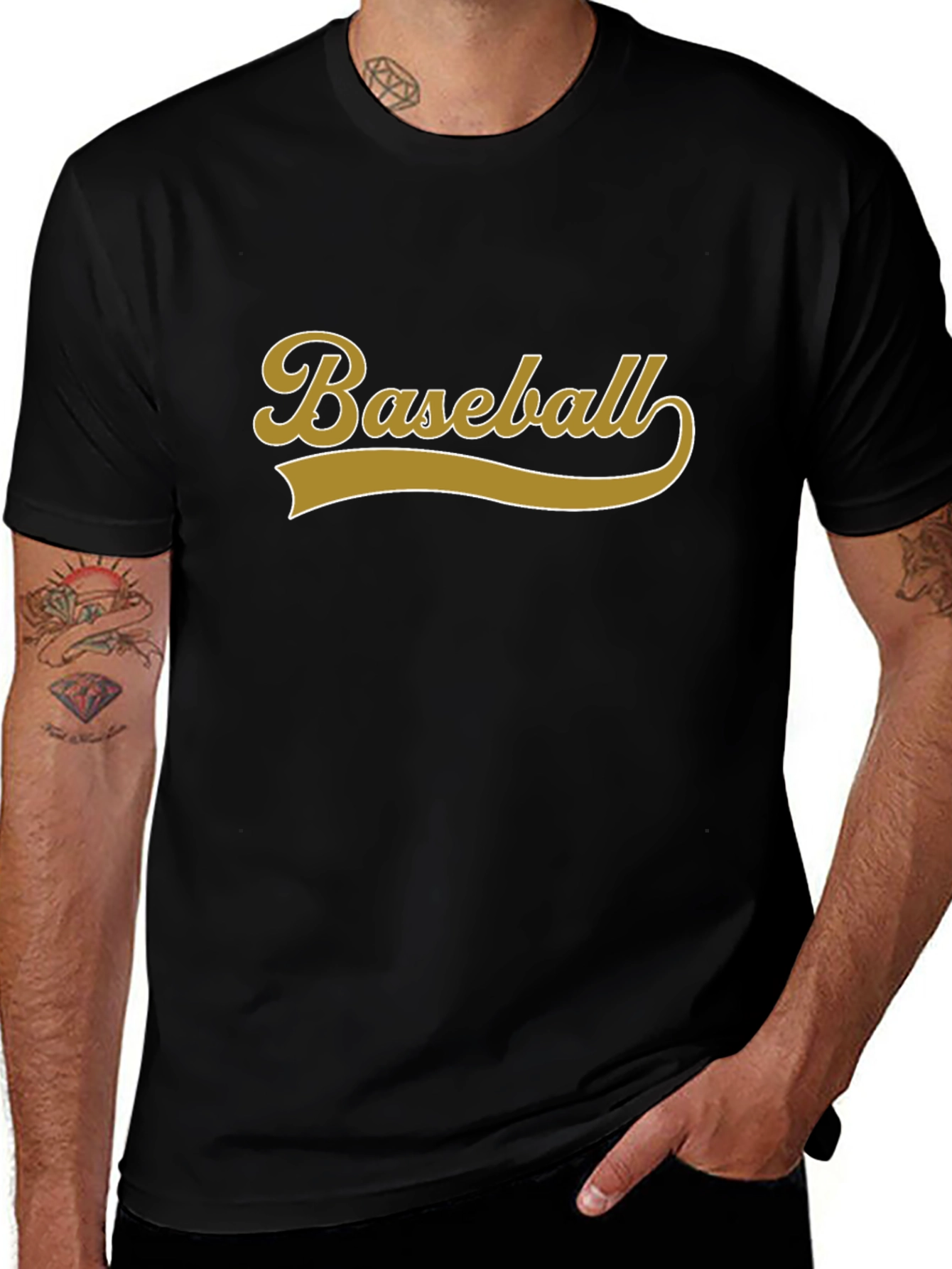 Baseball Graphic Tee - Sporty Style