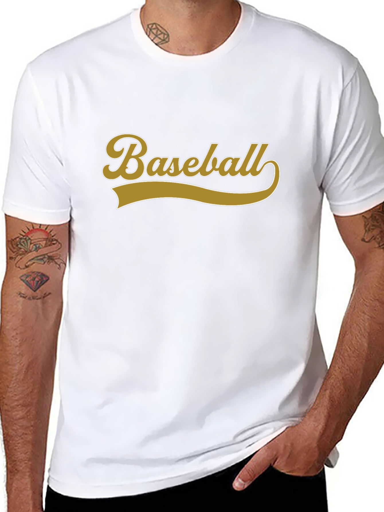Baseball Graphic Tee - Sporty Style