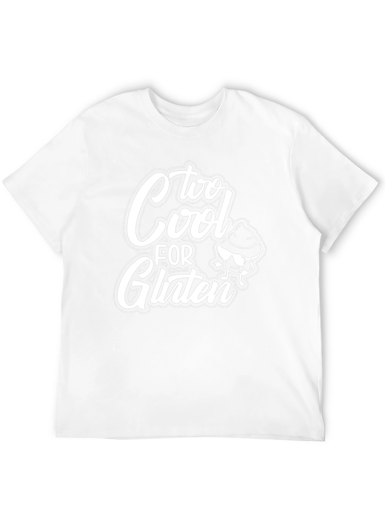 Too Cool For Gluten T-Shirt - Black