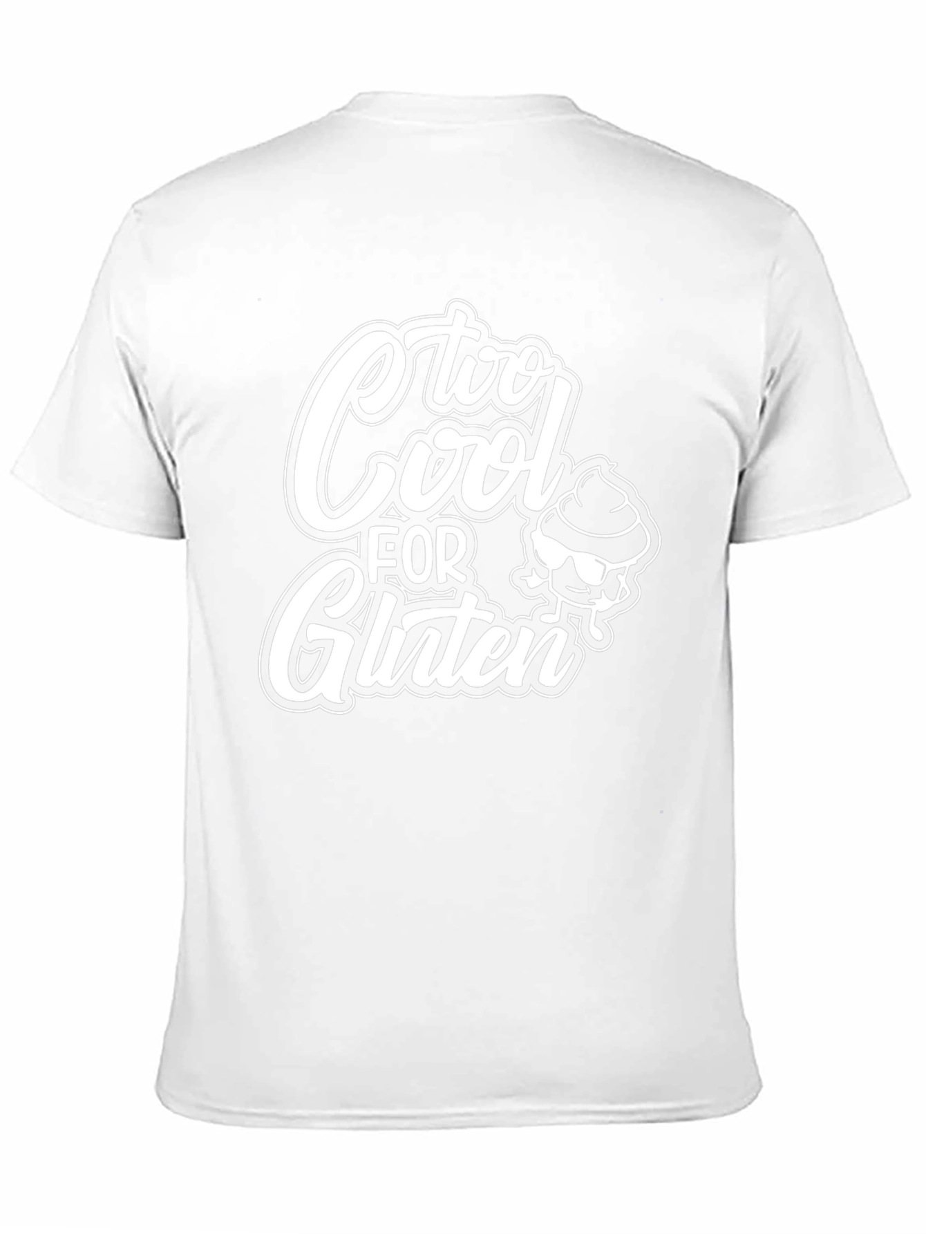 Too Cool For Gluten T-Shirt - Black