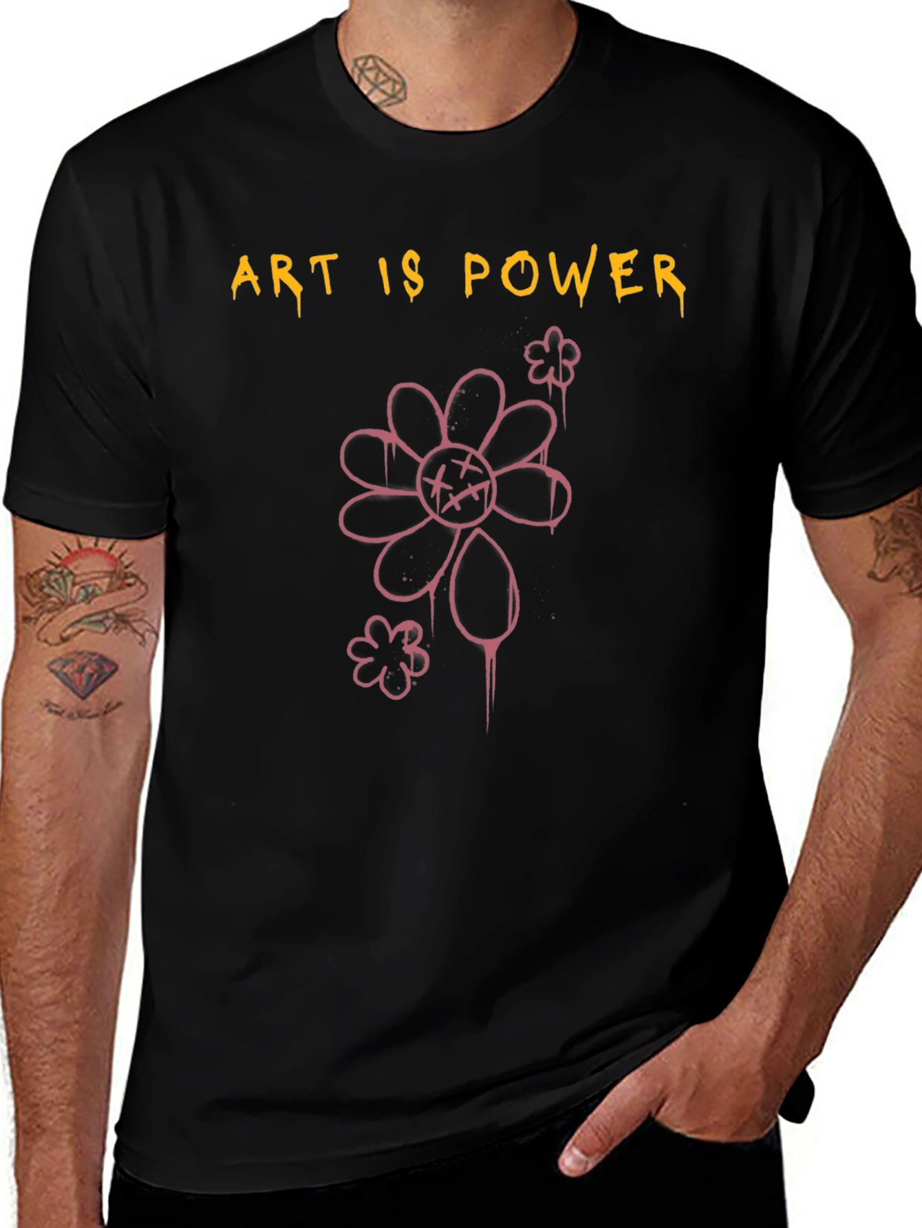 Art is Power Graphic Tee