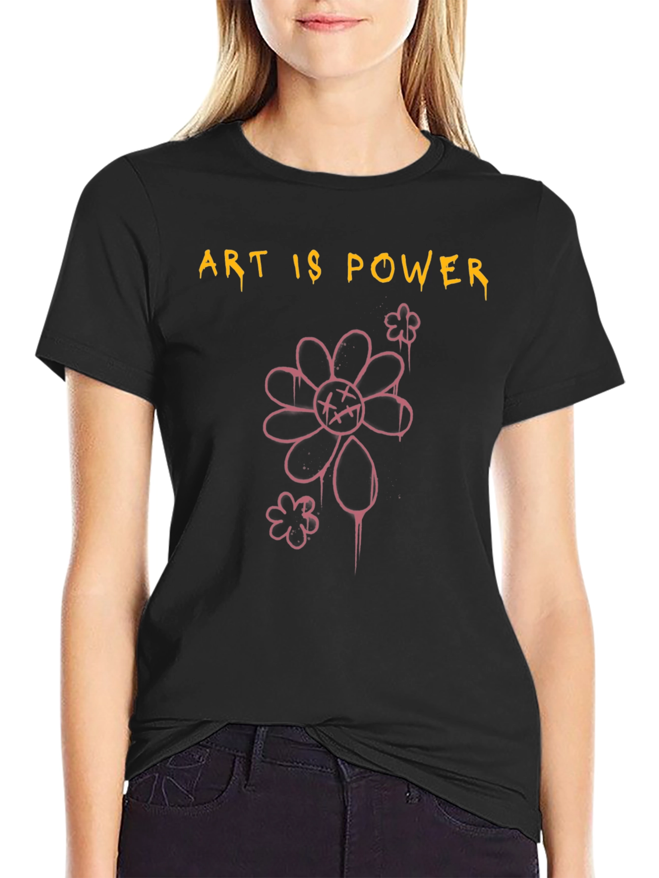 Art is Power Graphic Tee