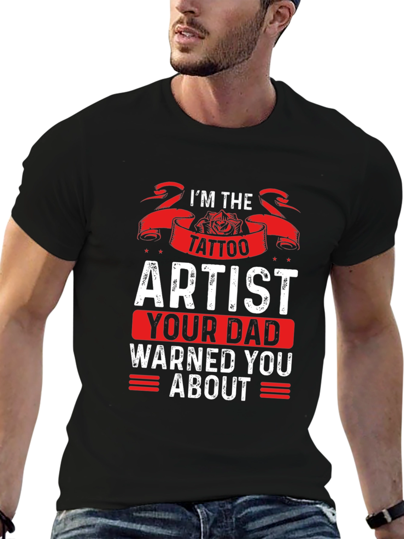 Tattoo Artist Novelty Graphic T-Shirt