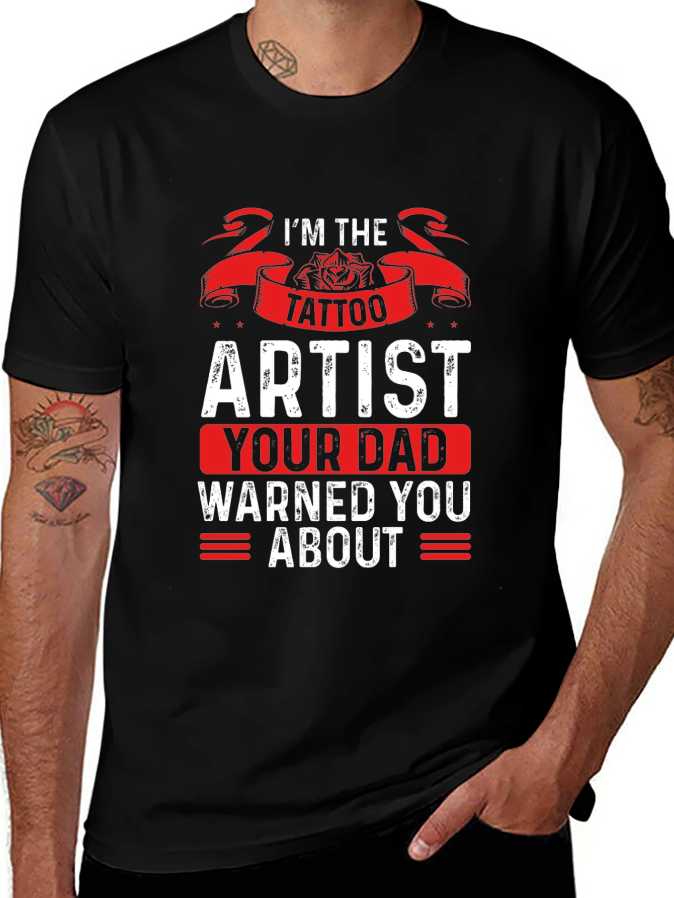 Tattoo Artist Novelty Graphic T-Shirt