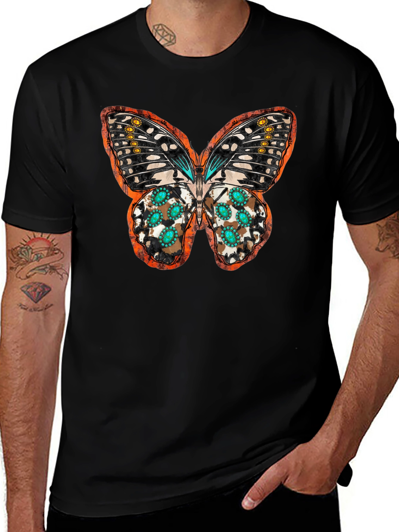 Western Butterfly Graphic Tee