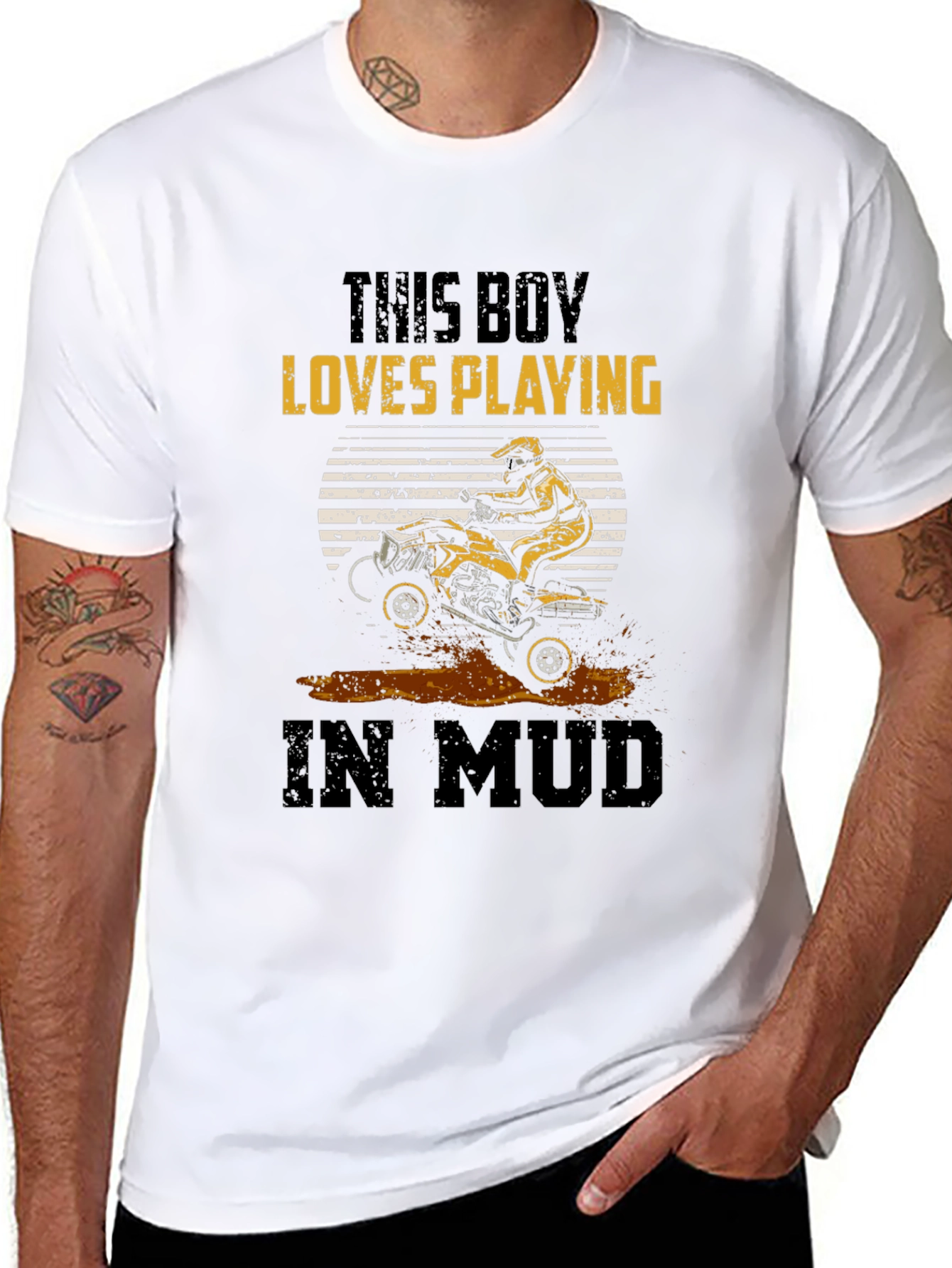 This Boy Loves Playing in Mud T-Shirt