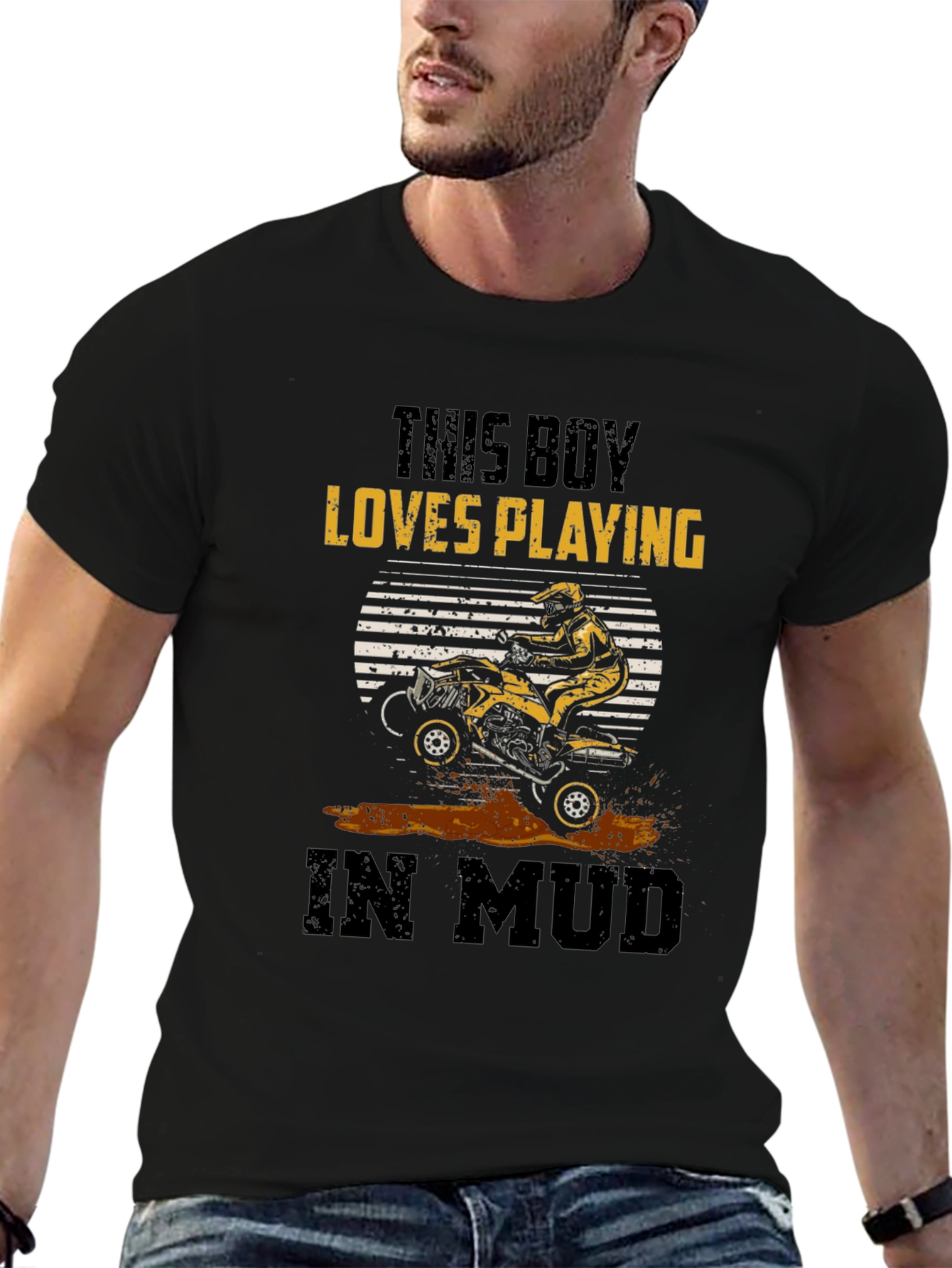 This Boy Loves Playing in Mud T-Shirt