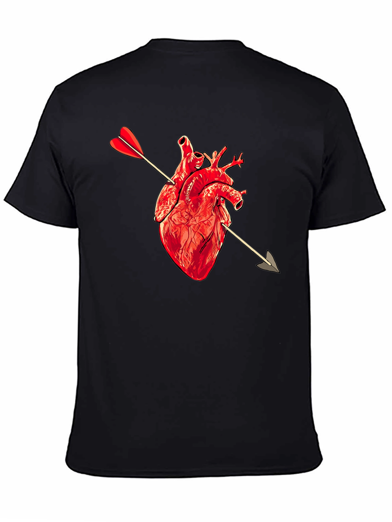 Anatomical Heart Arrow T-Shirt