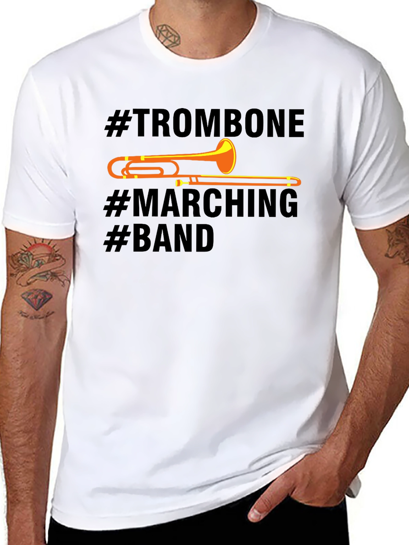 Trombone Marching Band T-Shirt
