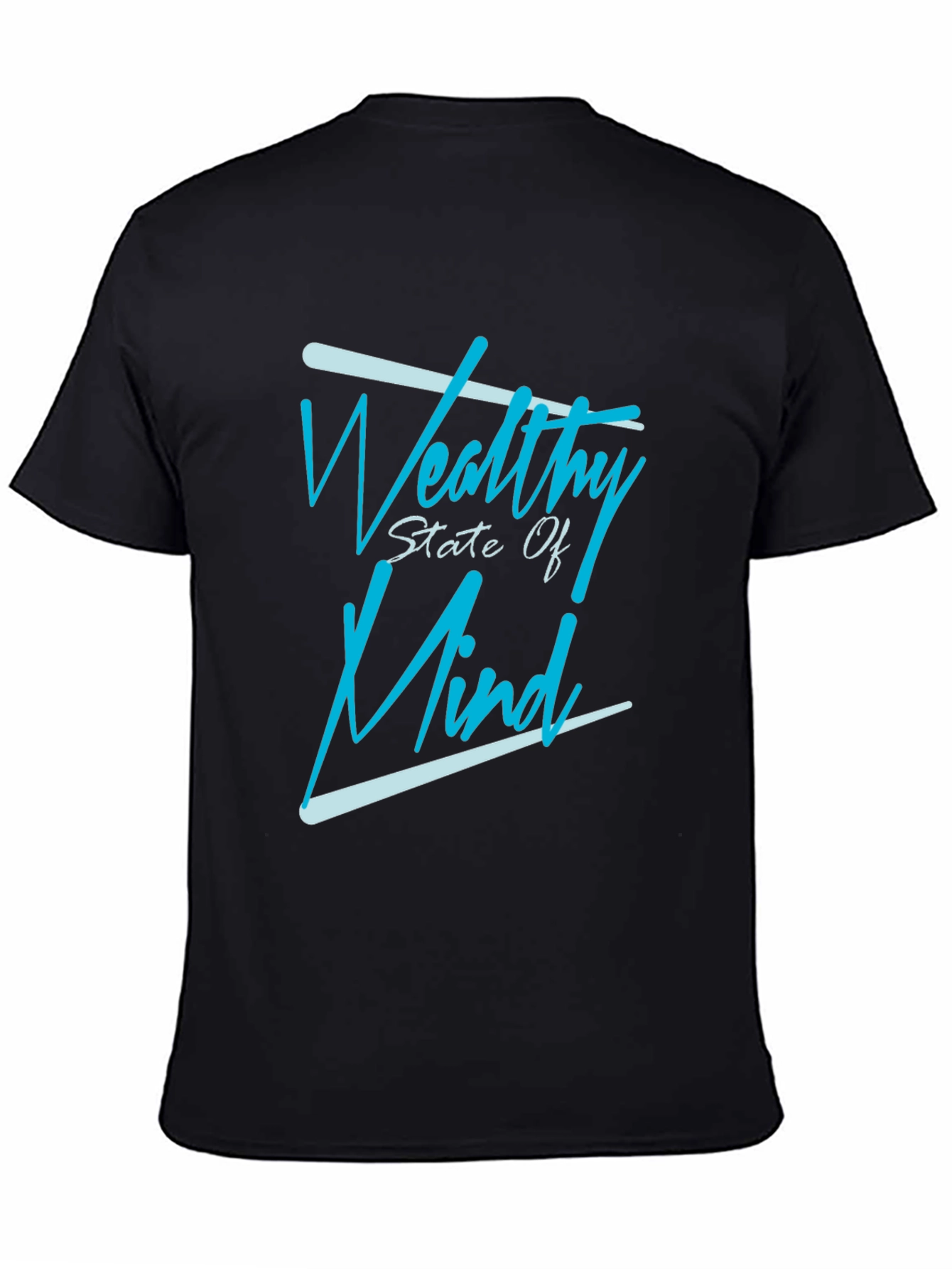 Wealthy State of Mind Graphic T-Shirt - Black