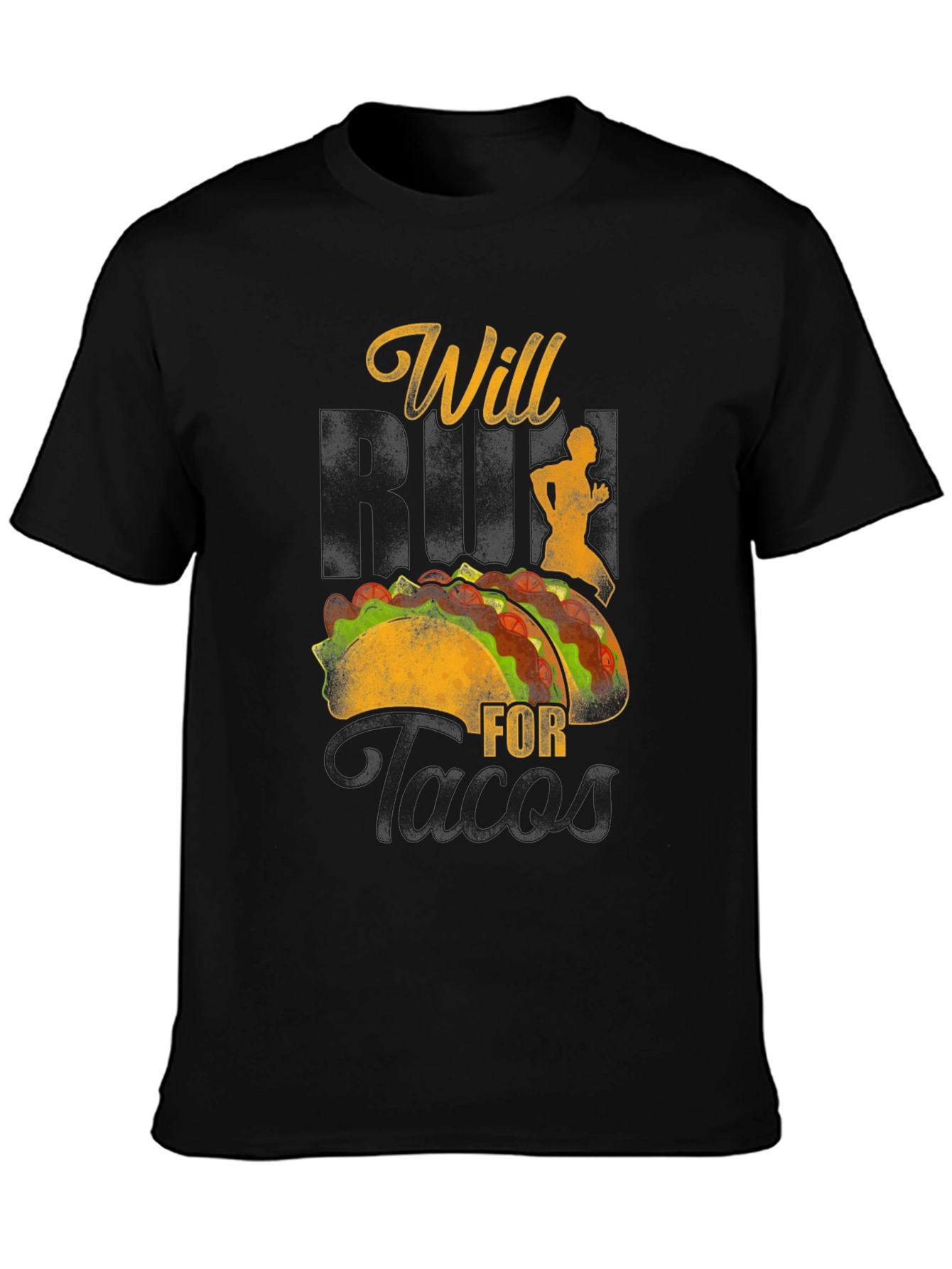 Will Run For Tacos Graphic Tee