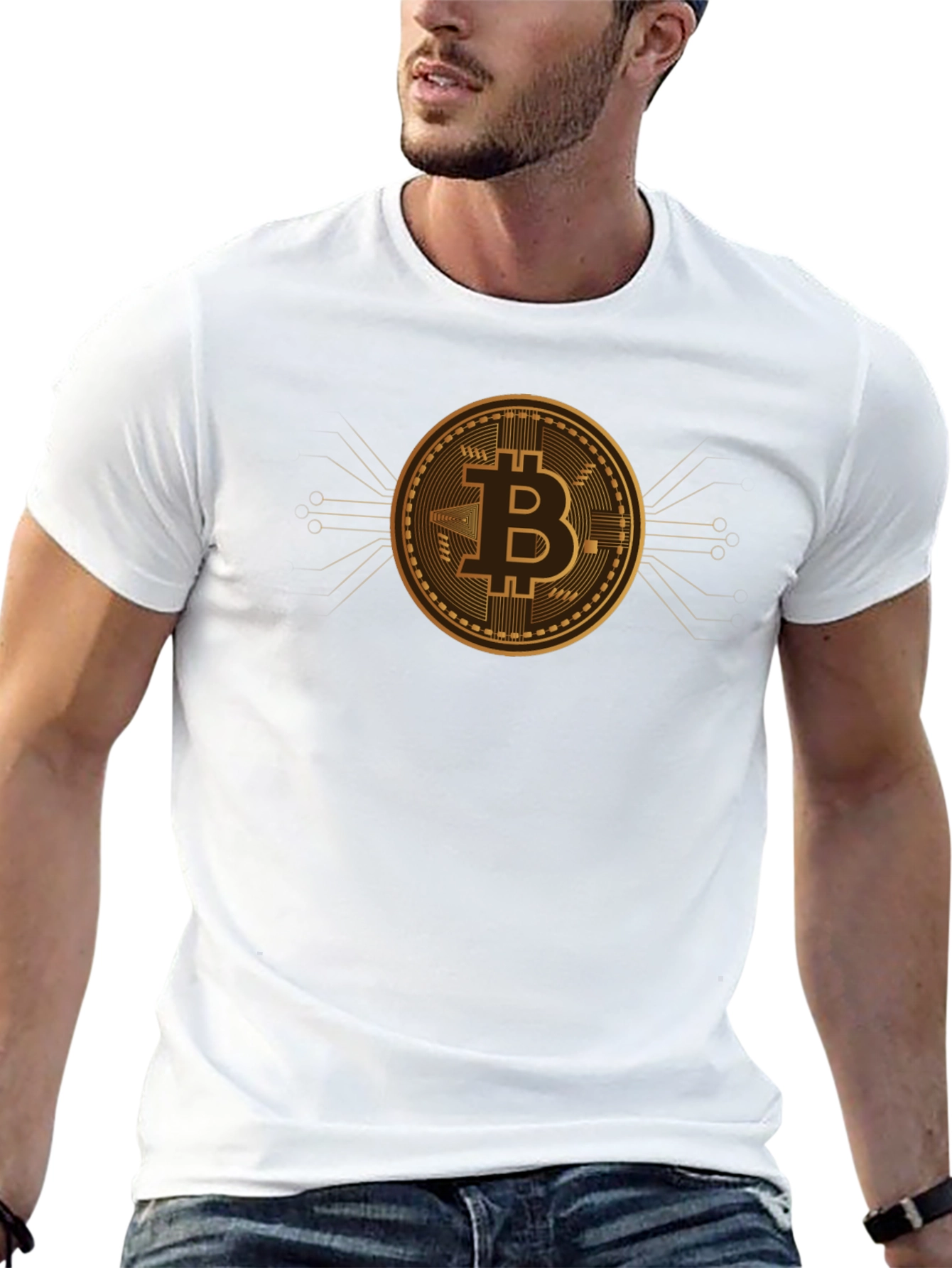 Bitcoin Graphic T-Shirt - Crypto Currency Tee