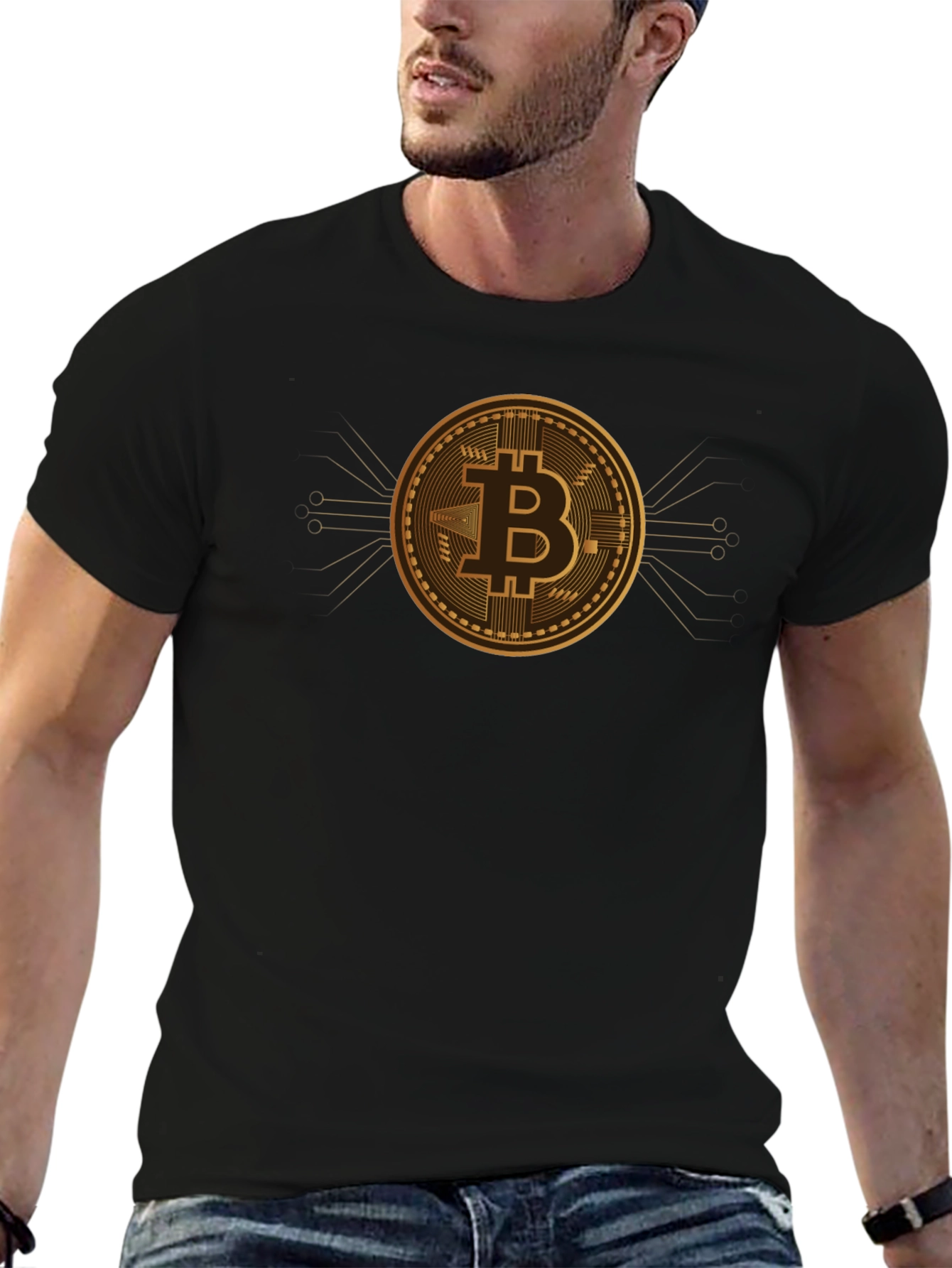 Bitcoin Graphic T-Shirt - Crypto Currency Tee