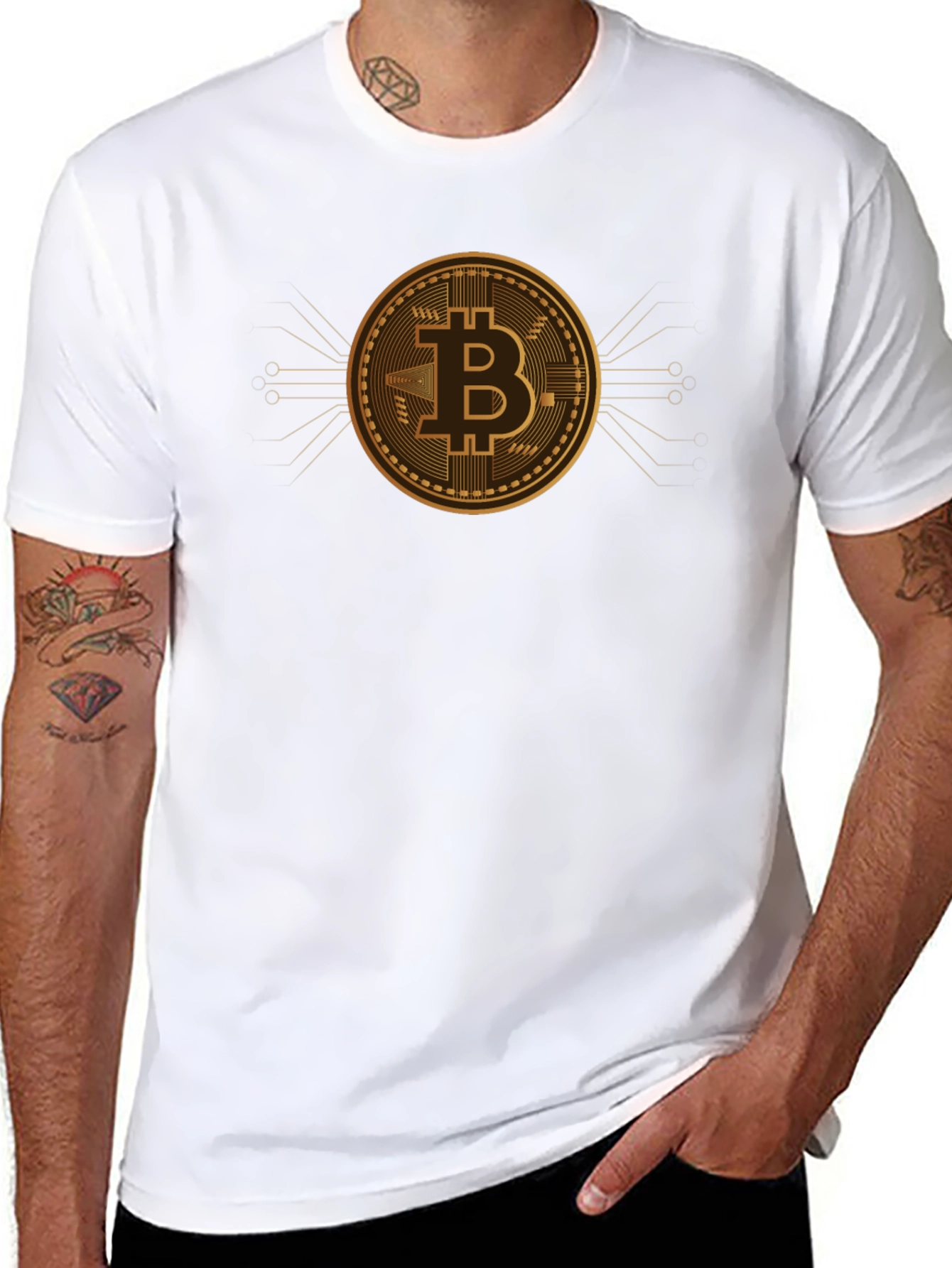 Bitcoin Graphic T-Shirt - Crypto Currency Tee
