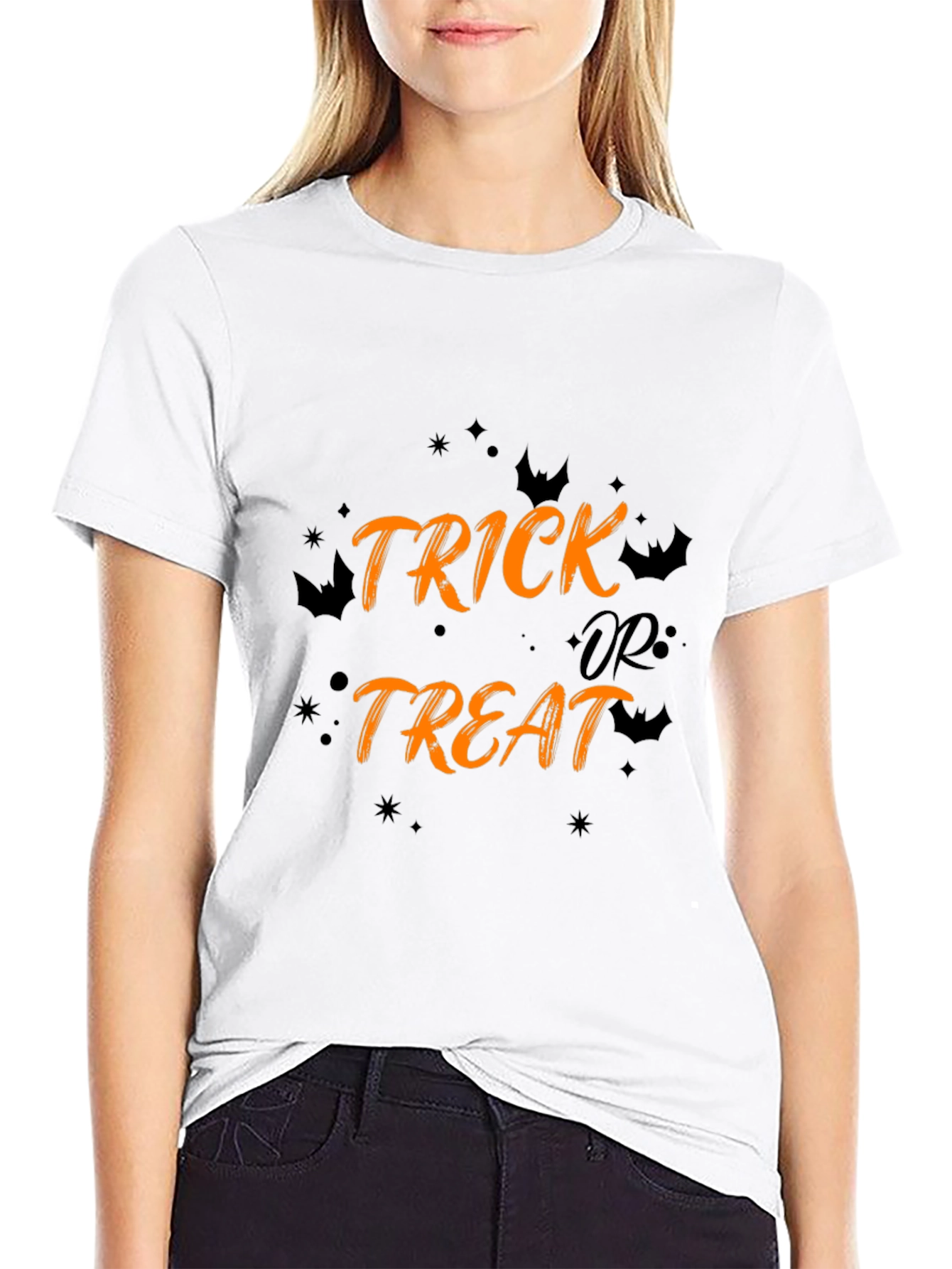 Trick or Treat Halloween Graphic Tee Shirt